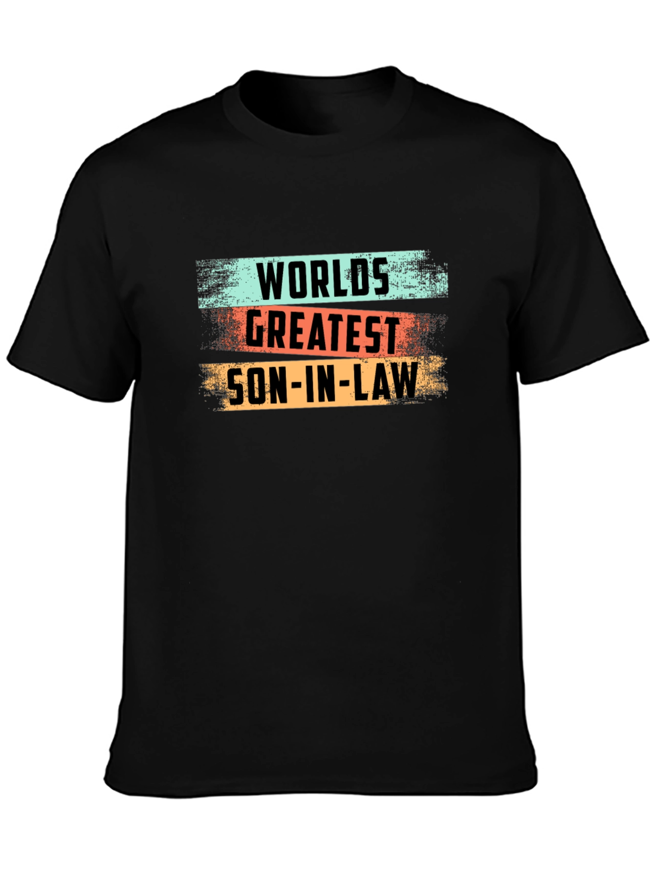 Black World's Greatest Son-in-Law Graphic Tee view 3