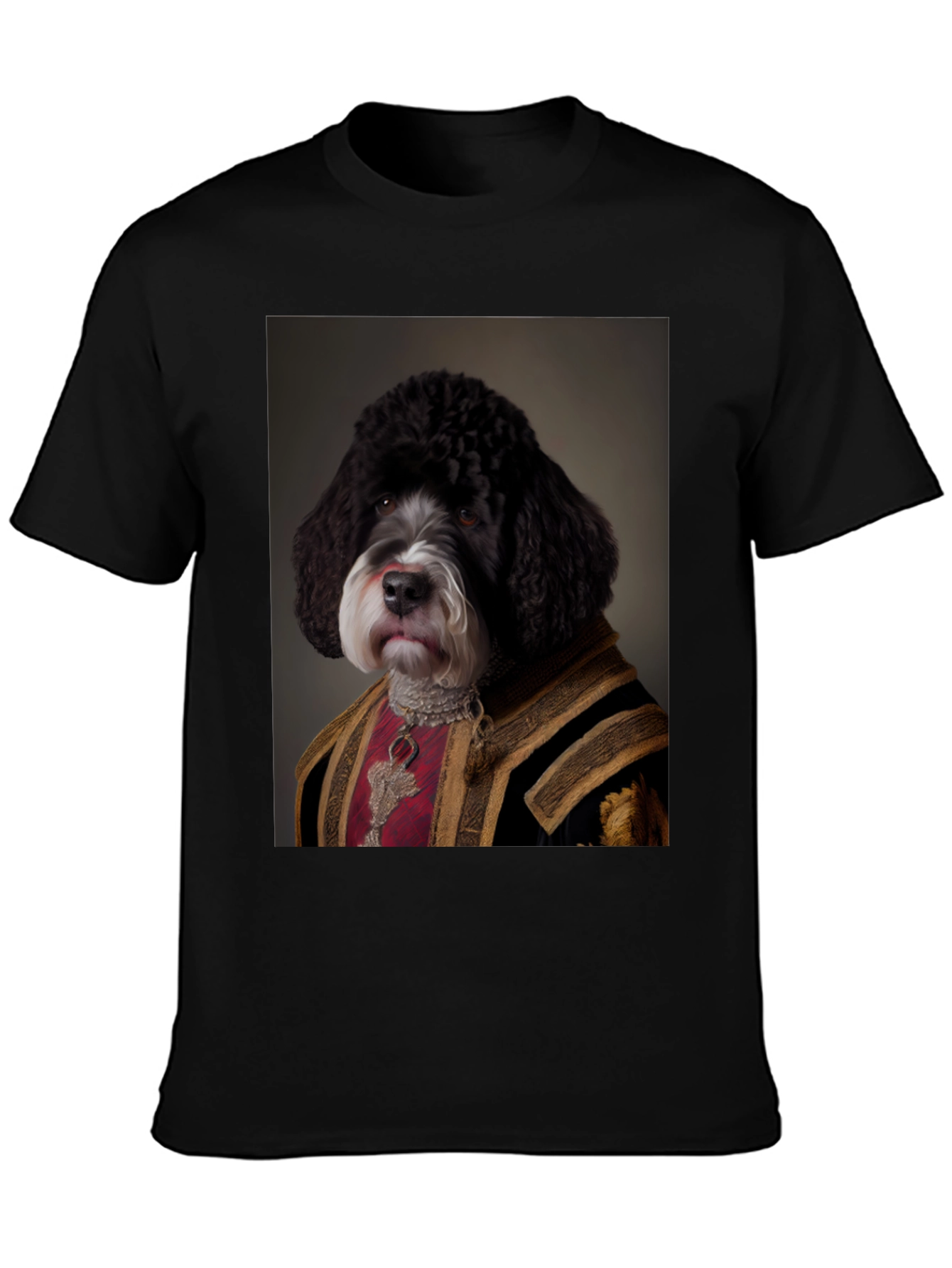 Black Dog Royalty Graphic T-Shirt view 3