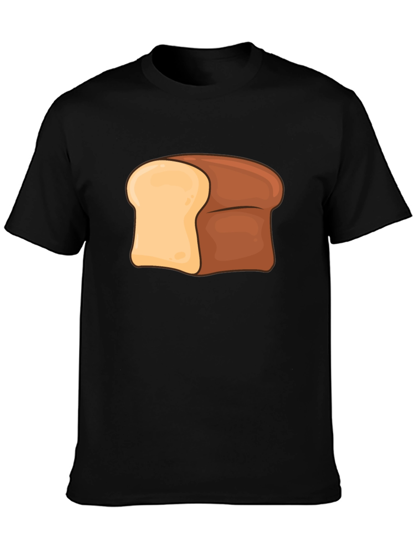 Black Bread Graphic T-Shirt - Comfort & Style view 3
