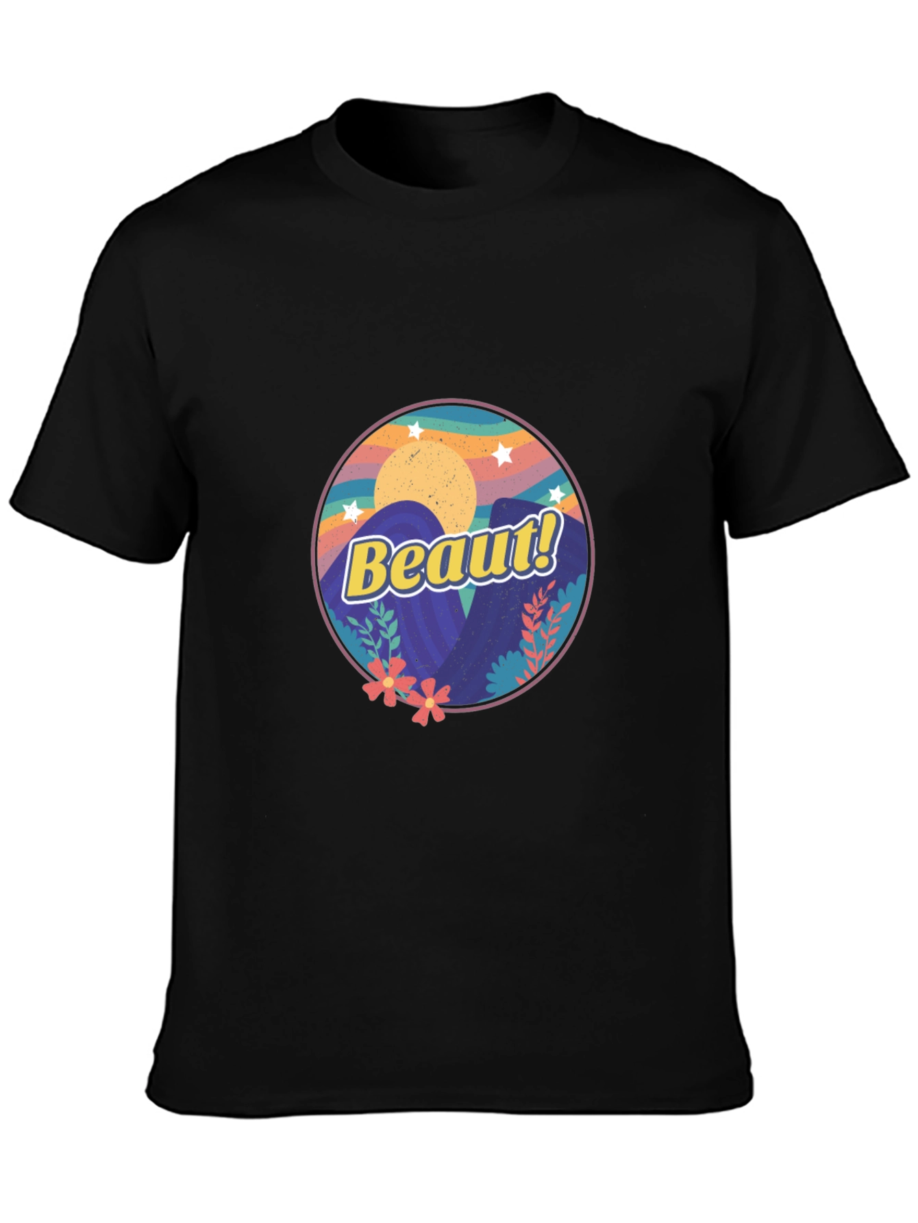 Black Beaut! Graphic Tee - Retro Style view 3