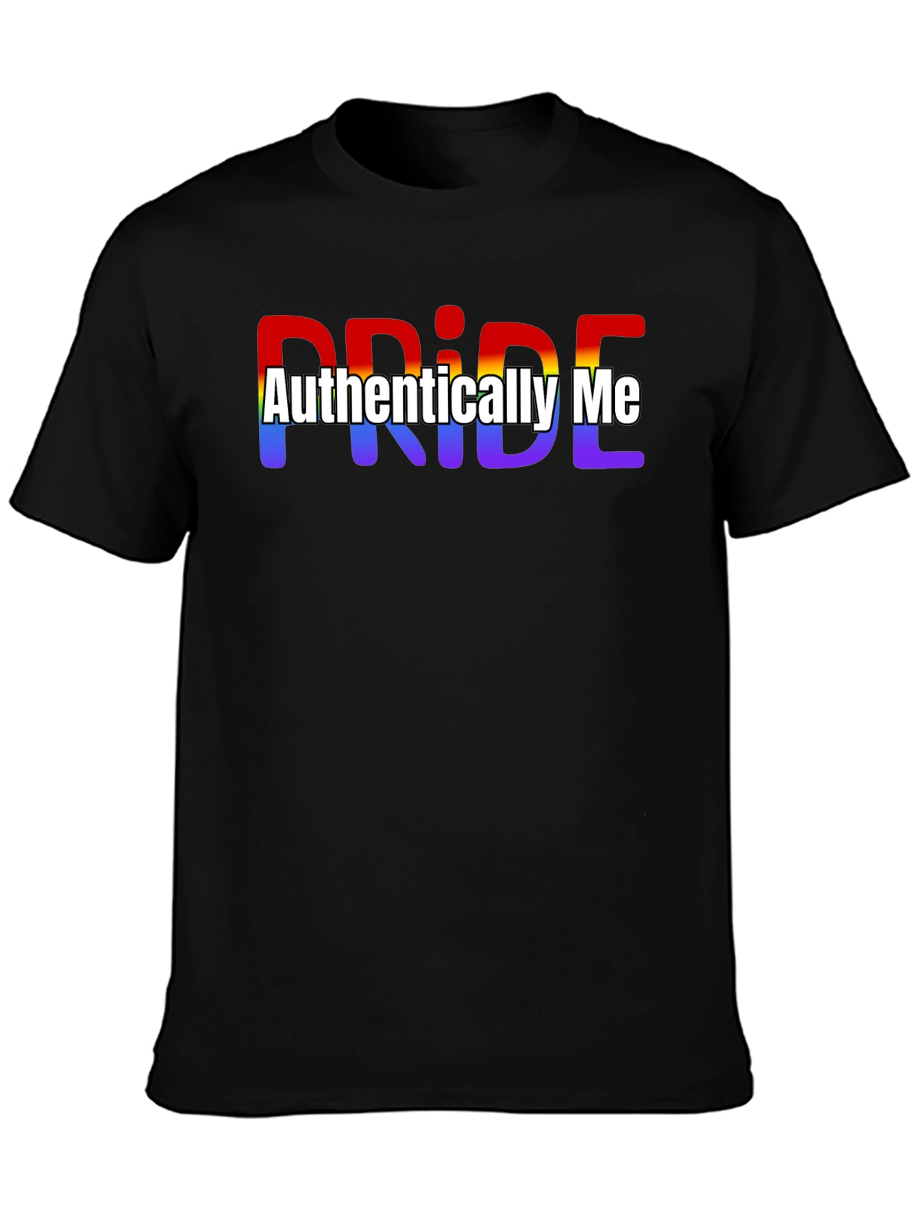 Black Pride Authentically Me T-Shirt view 3