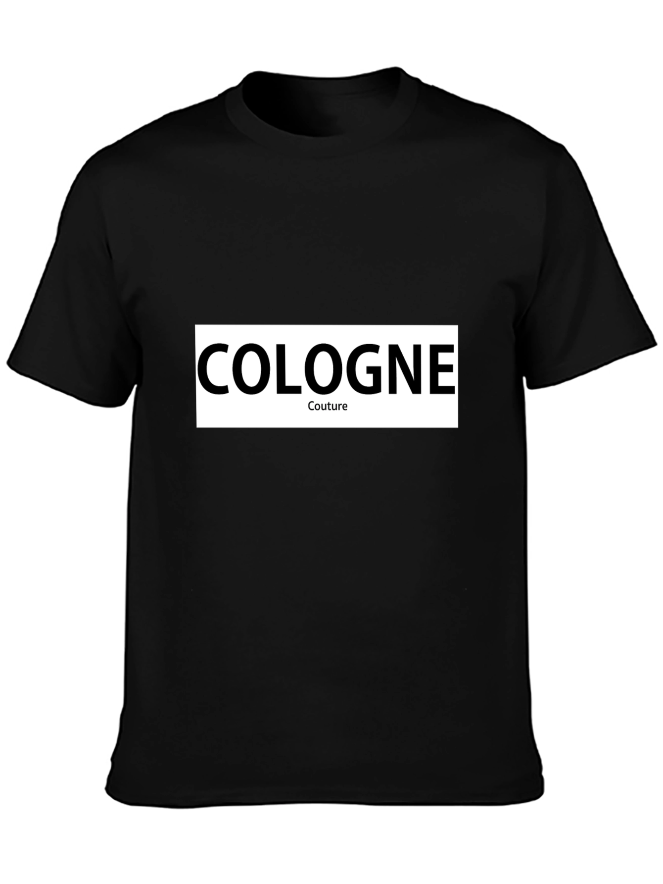 Black Cologne Couture Black Graphic Tee view 3