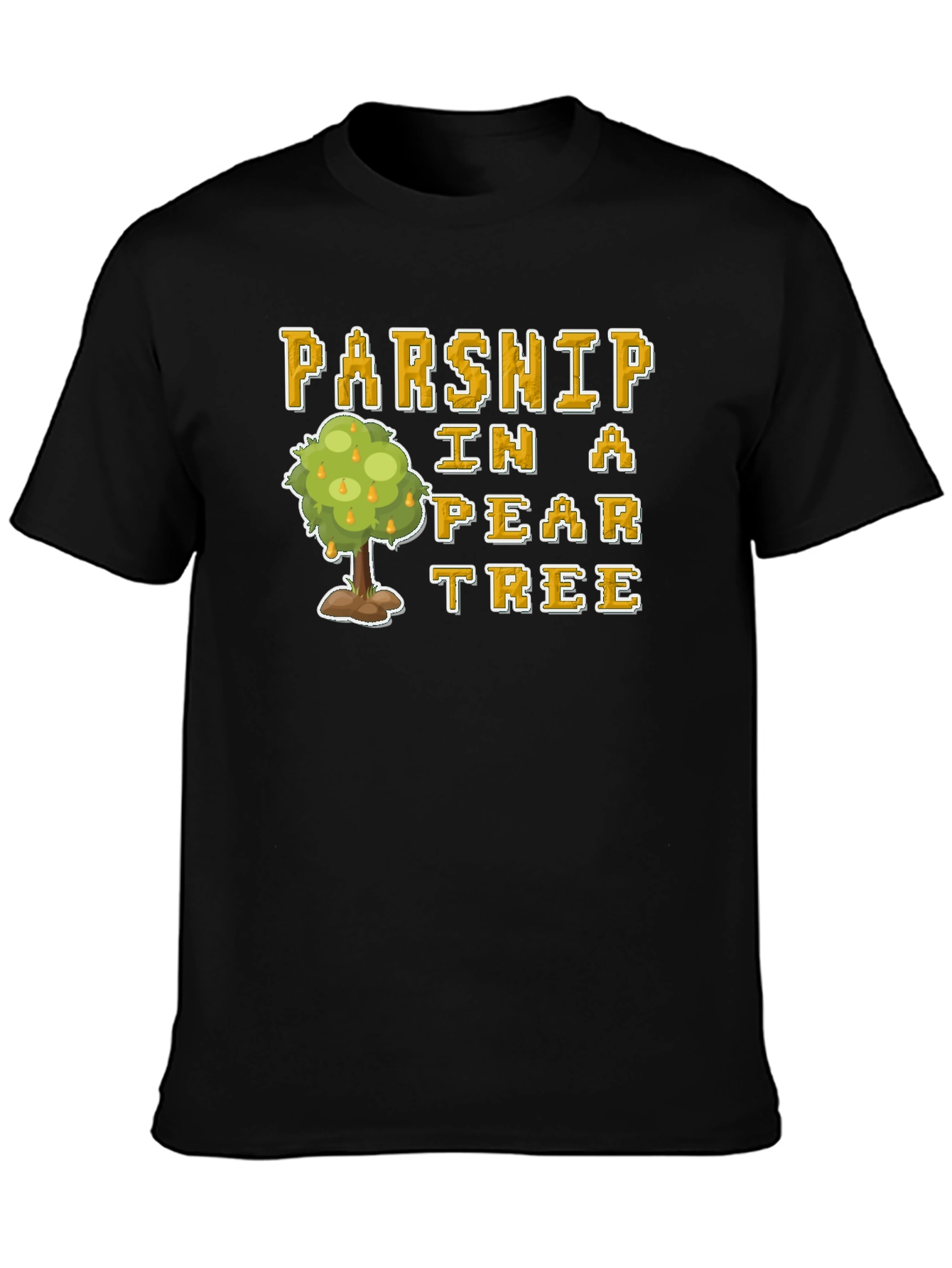 Black Parship in a Pear Tree T-Shirt view 3
