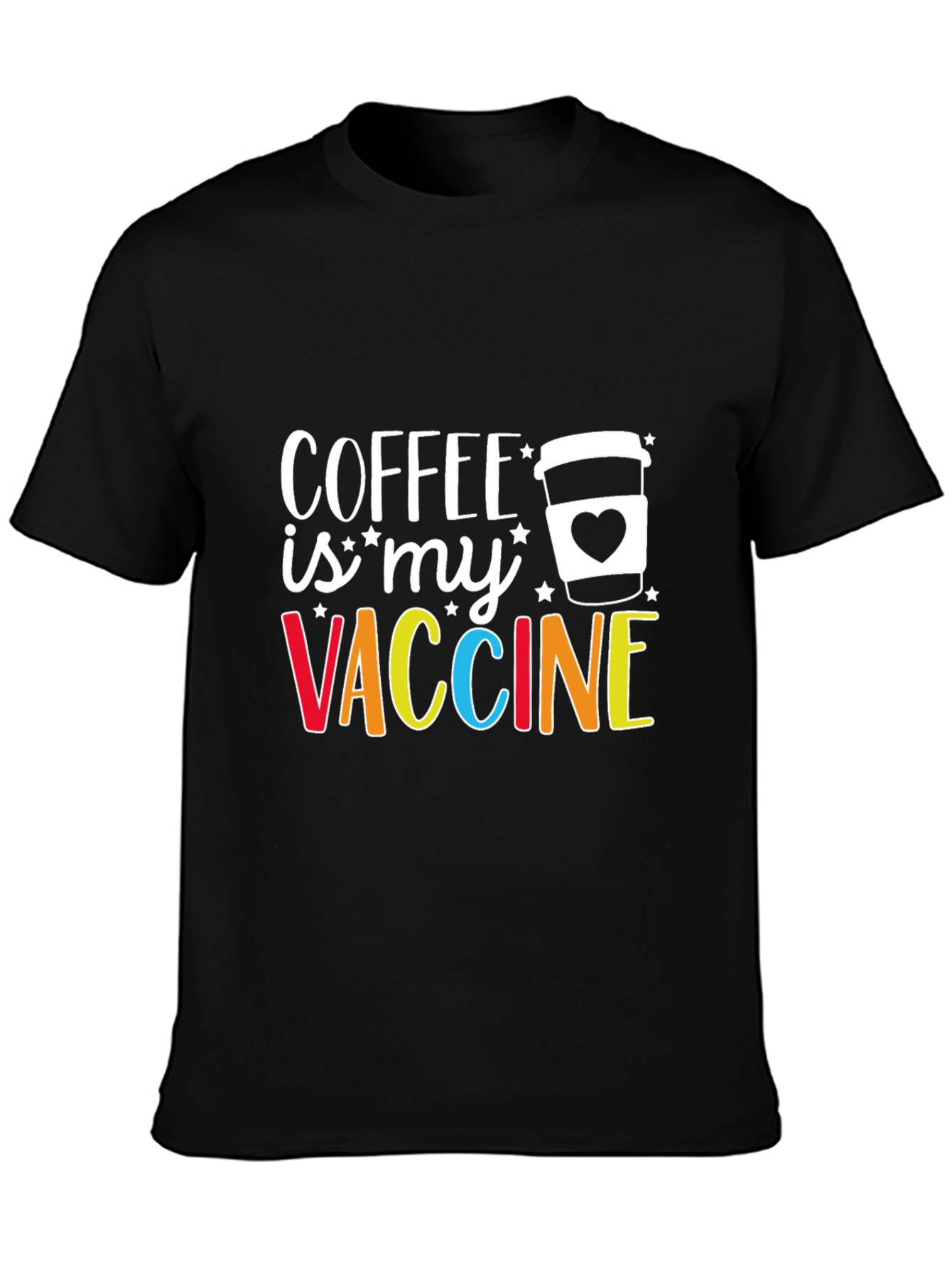 Coffee is My Vaccine Graphic Tee - 3