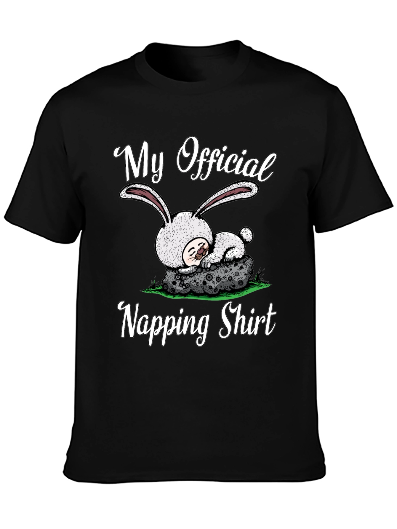 My Official Napping Shirt Cute Bunny Sleep Tee - 3