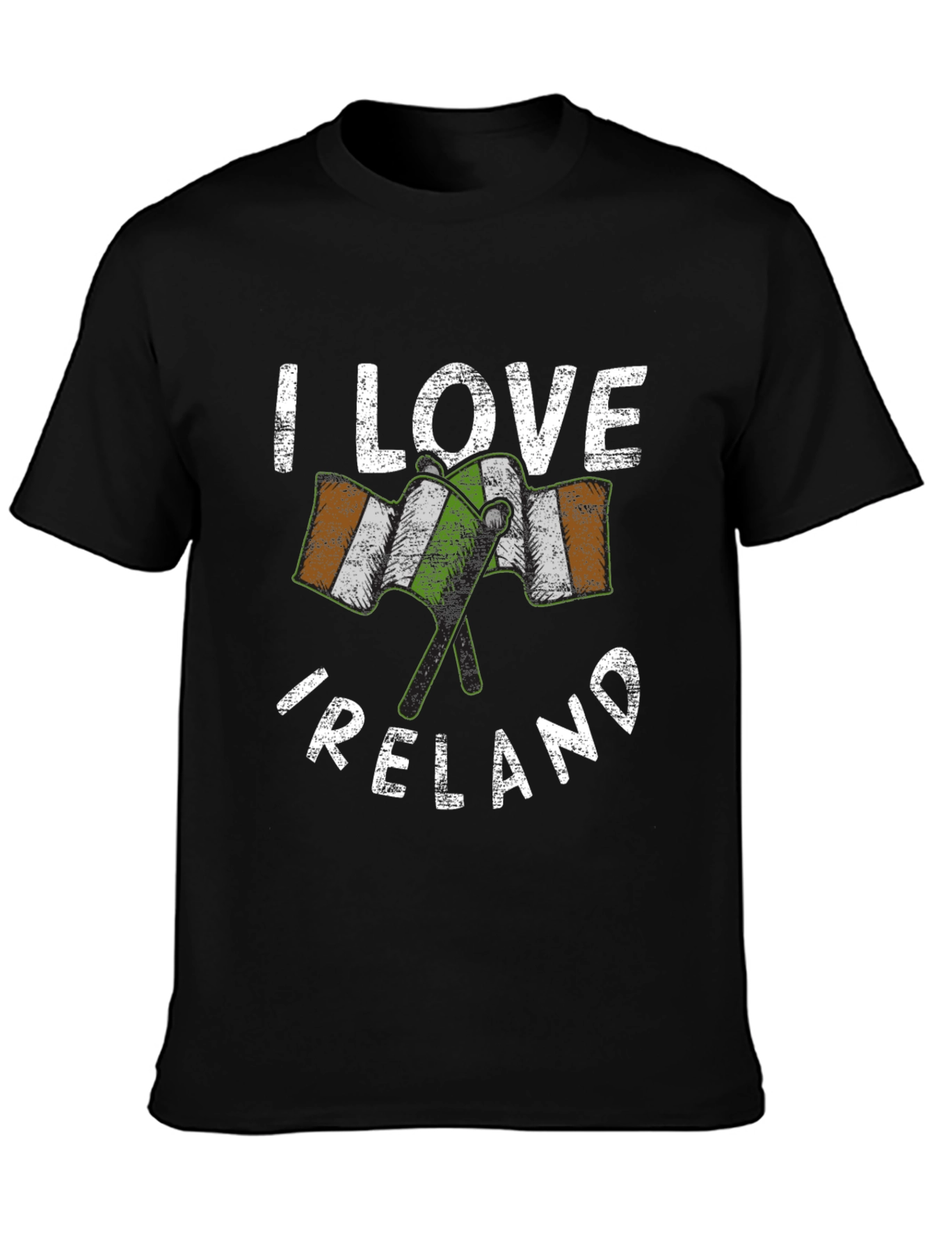 I Love Ireland T-Shirt - Irish Flag Graphic Tee - 3