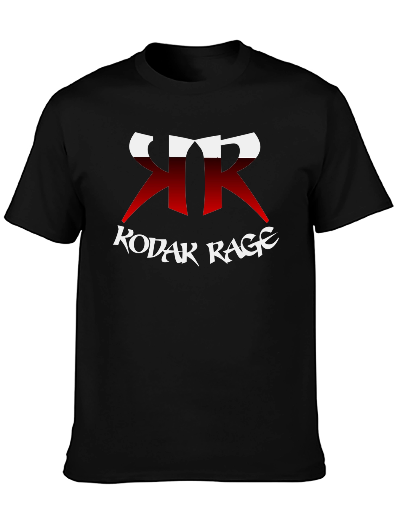 Black Kodak Rage Graphic Tee - Black view 3