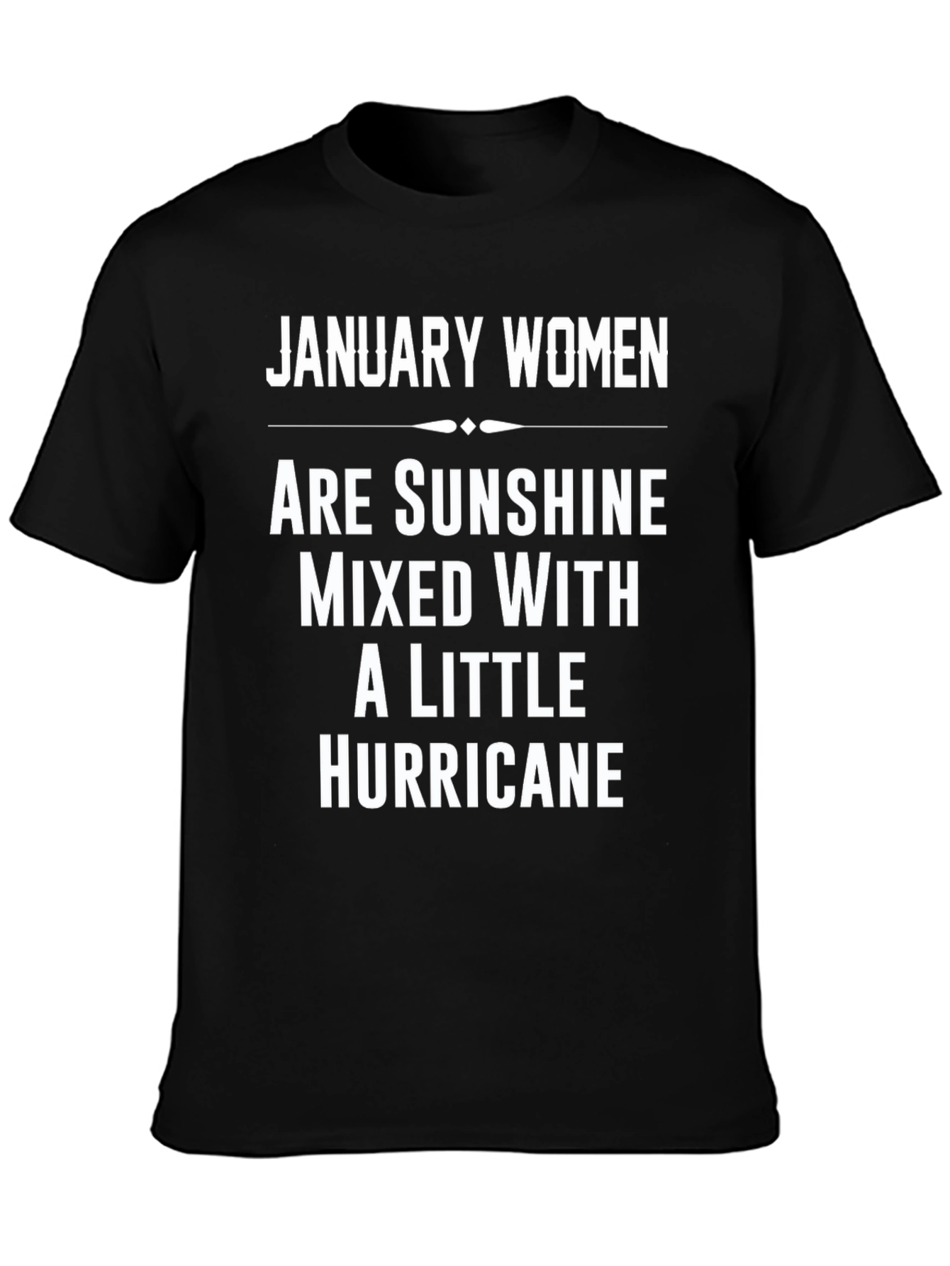 Black January Women Sunshine Hurricane Graphic Tee view 3