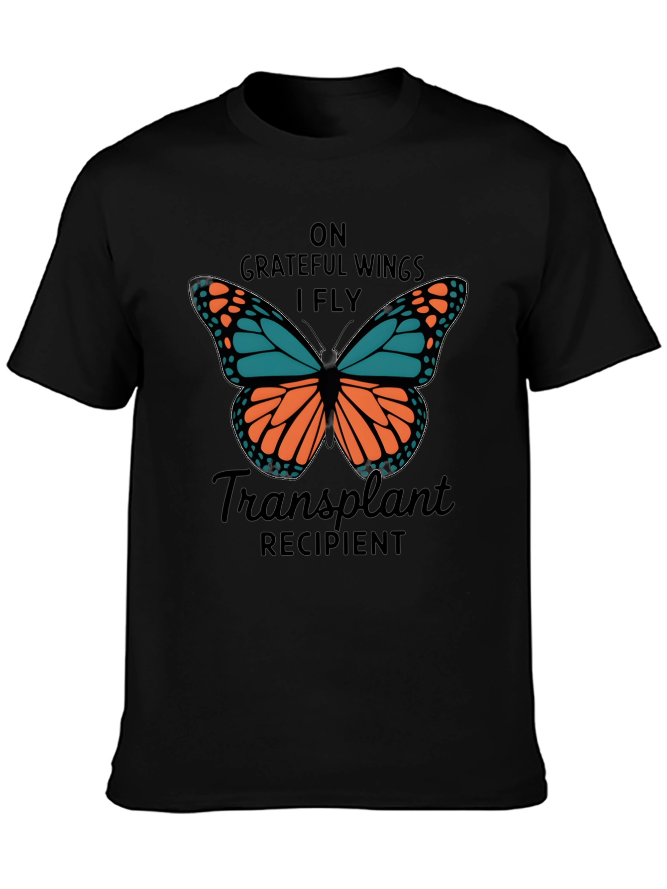 Grateful Wings Transplant Recipient T-Shirt - 3