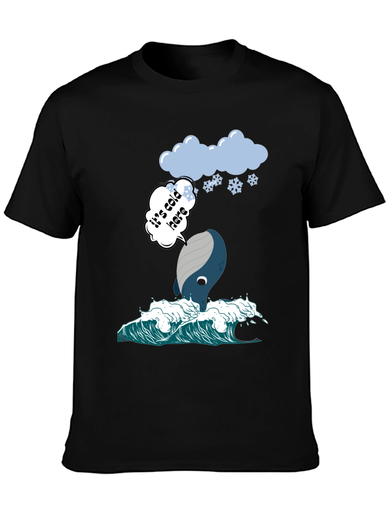 Black Funny Whale  view 3