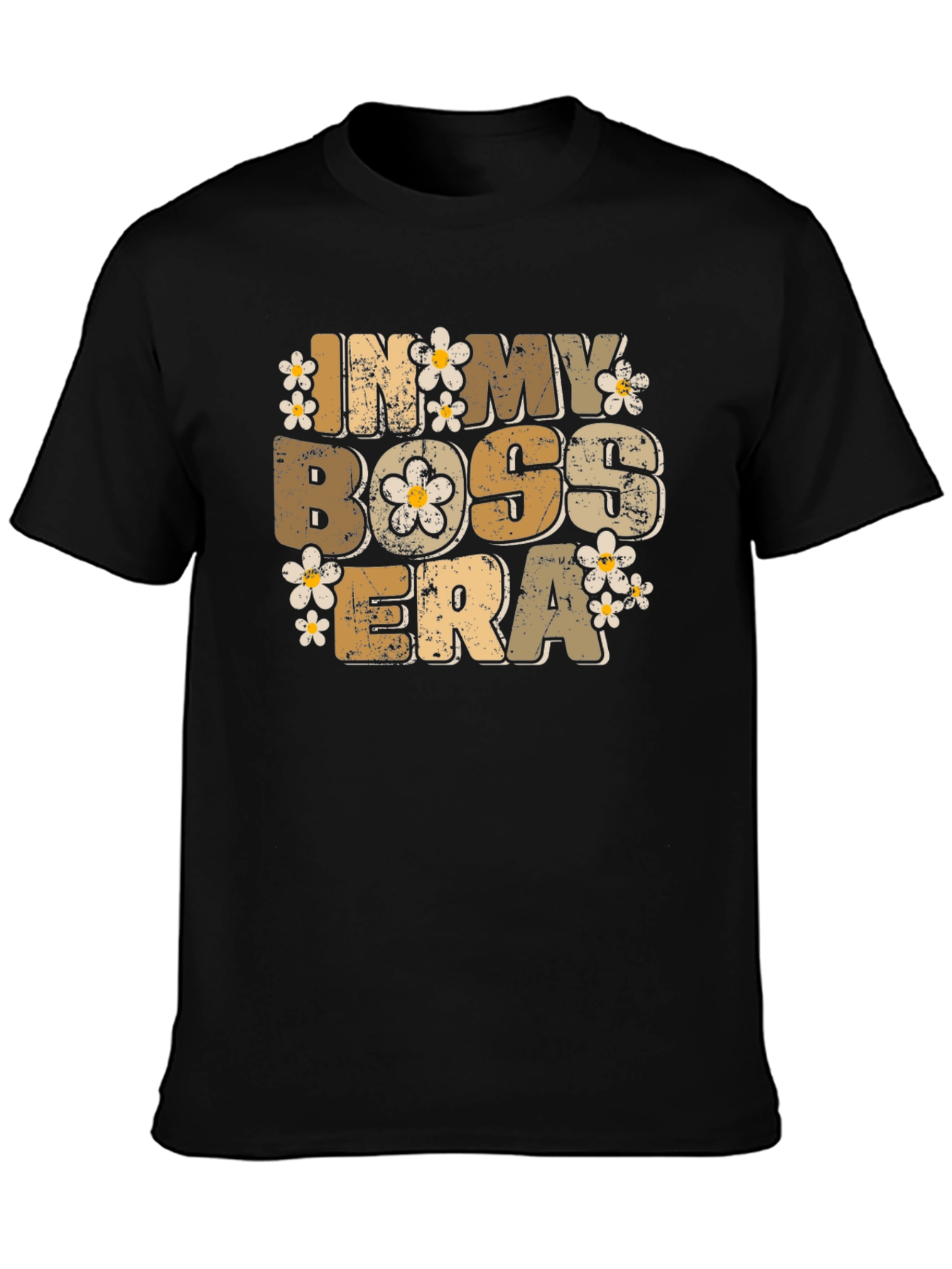 Black In My Boss Era Graphic Tee view 3