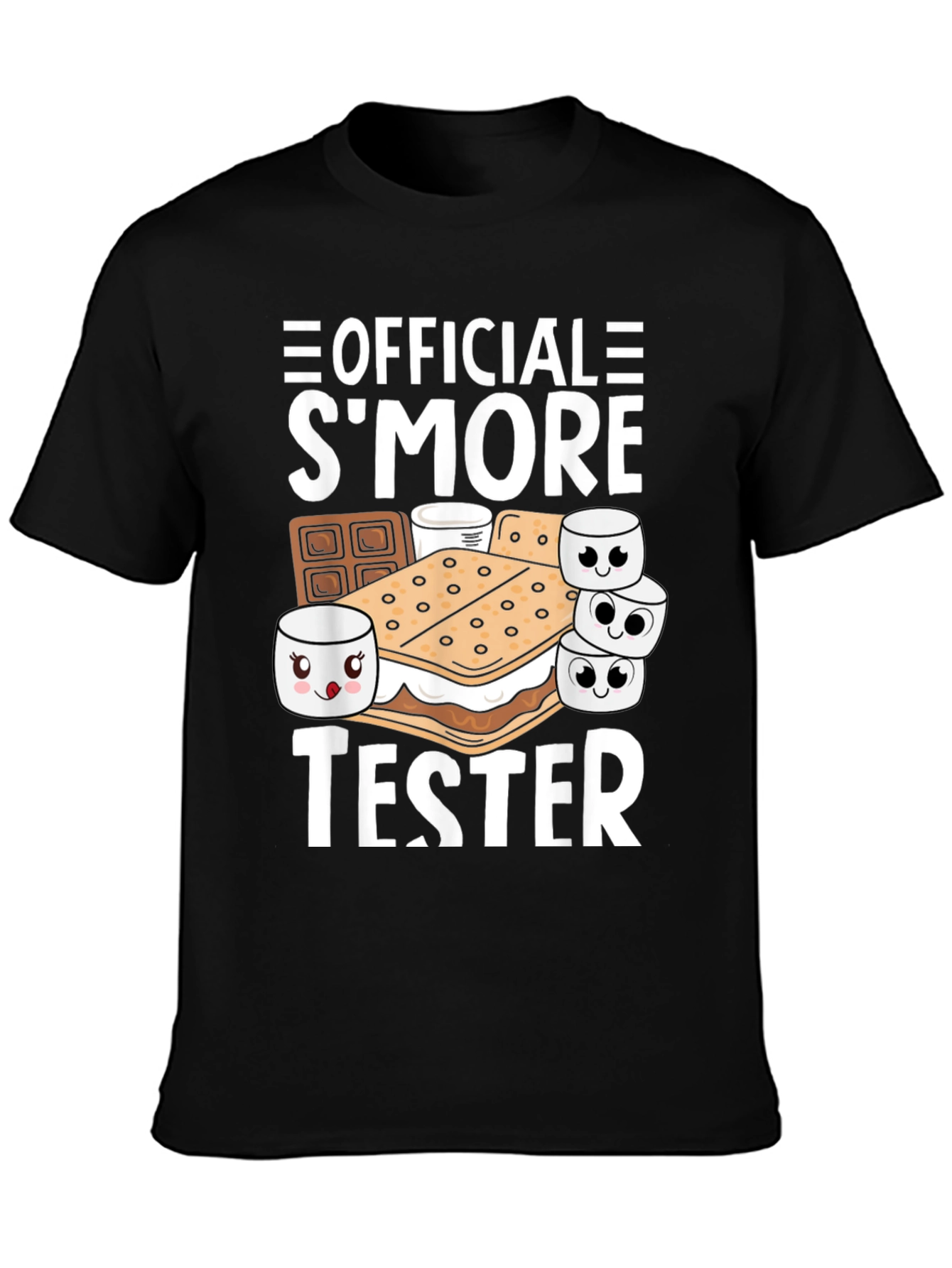 Official S'more Tester Graphic T-Shirt - 3