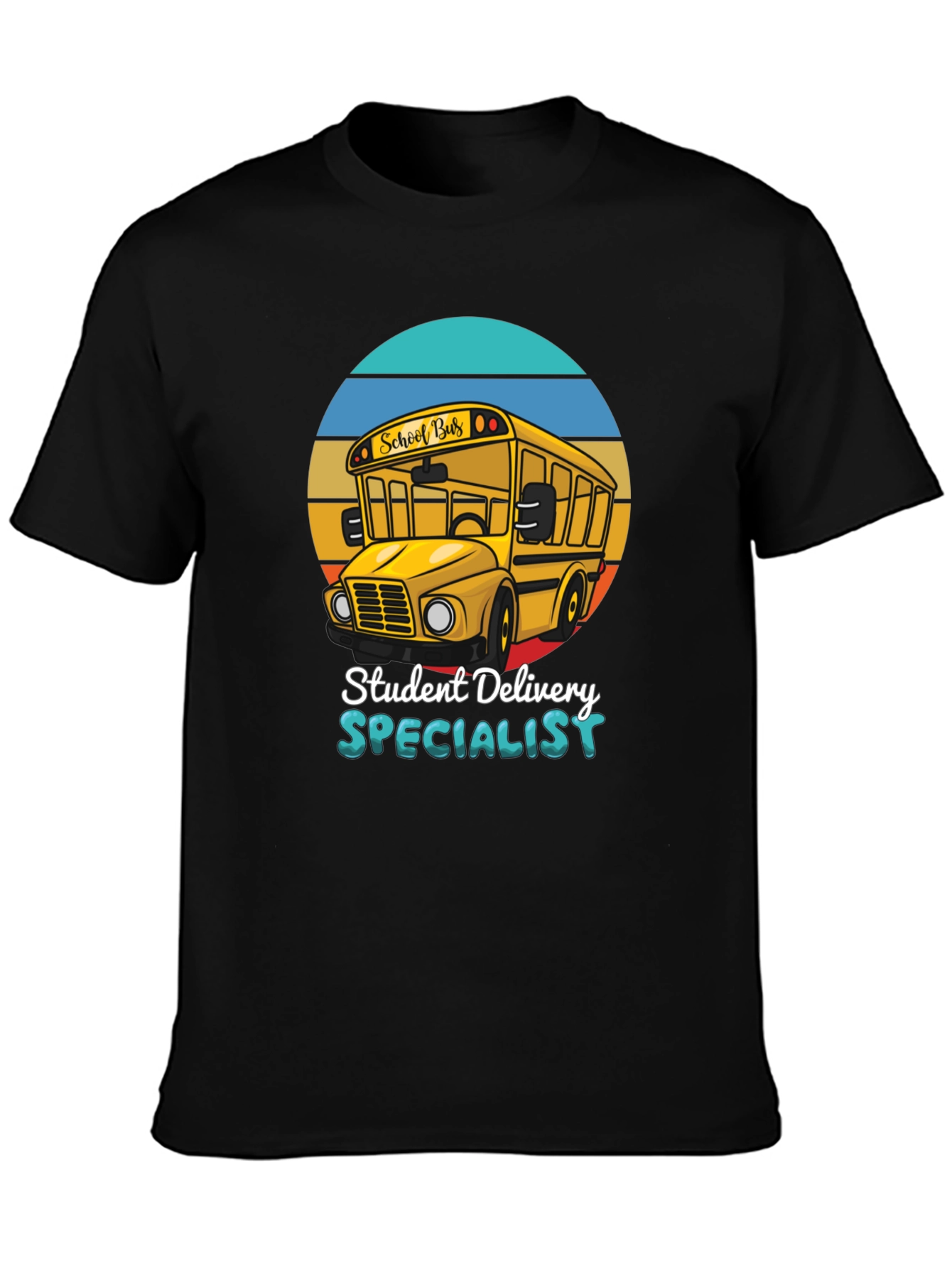 Student Delivery Specialist Tee - School Bus Driver T-Shirt - 3