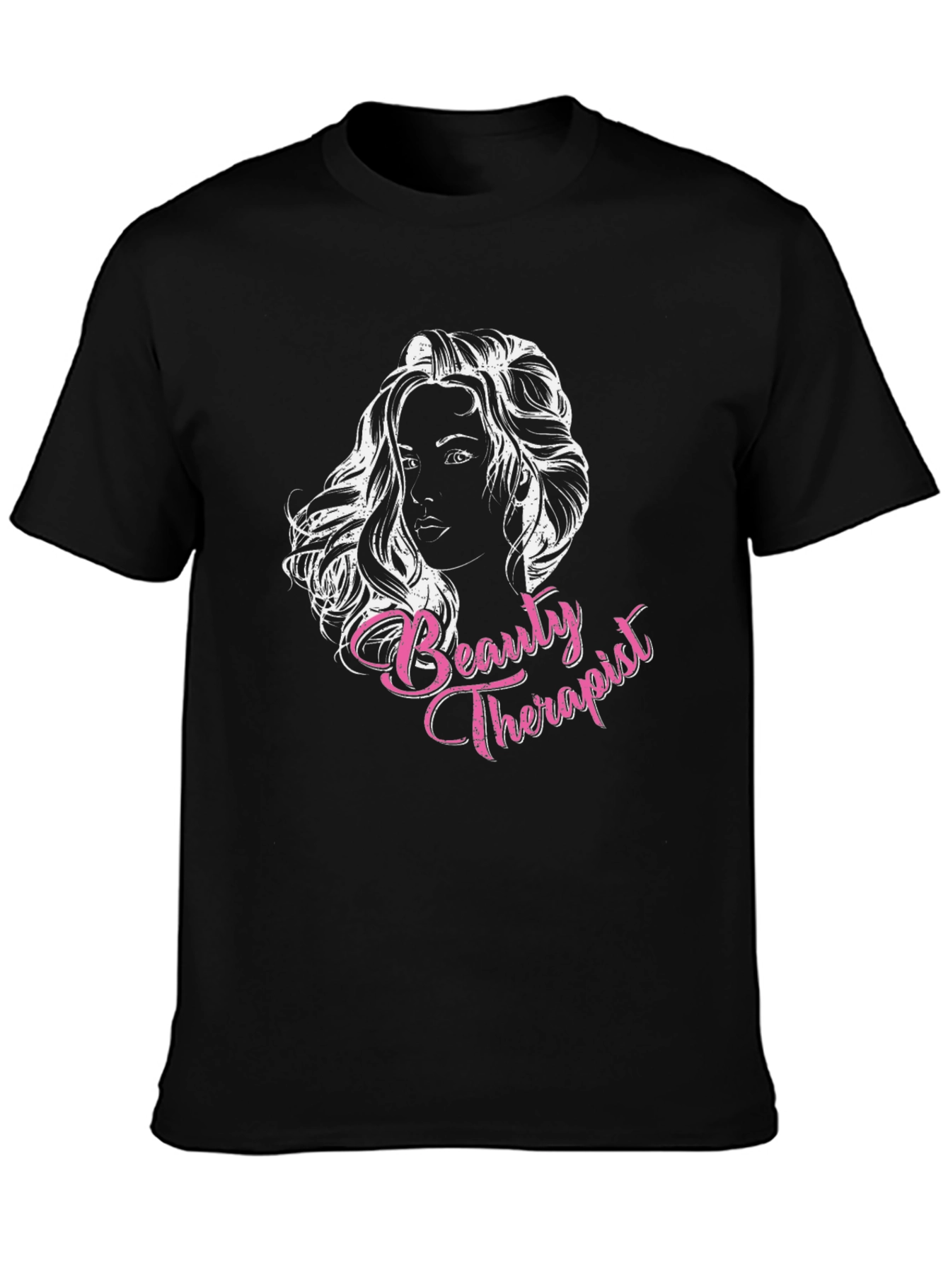 Black Beauty Therapist Graphic Tee - Black view 3