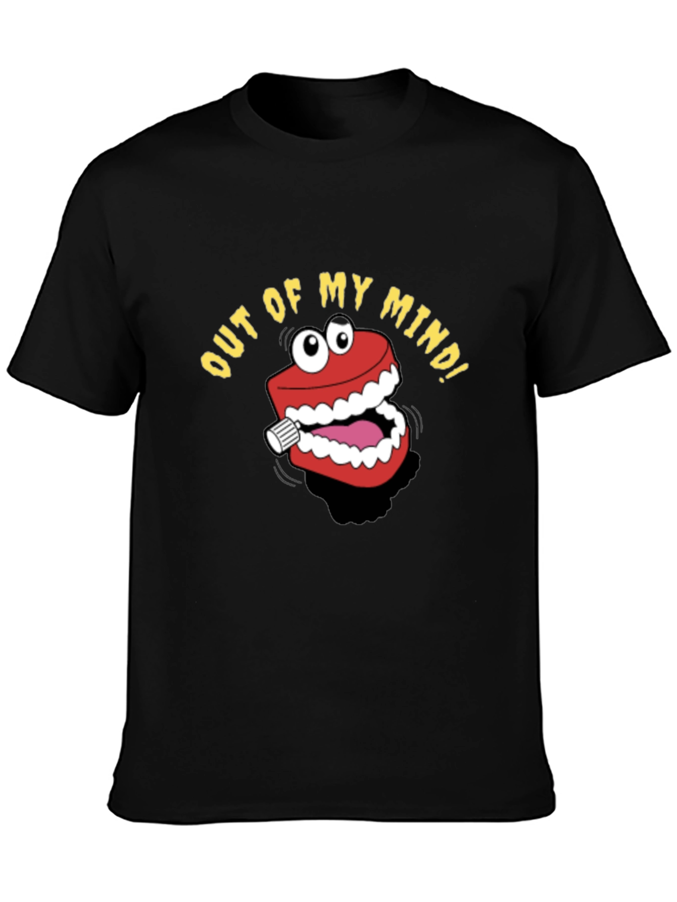 Black Out of My Mind T-Shirt - Funny Dental Humor Tee view 3