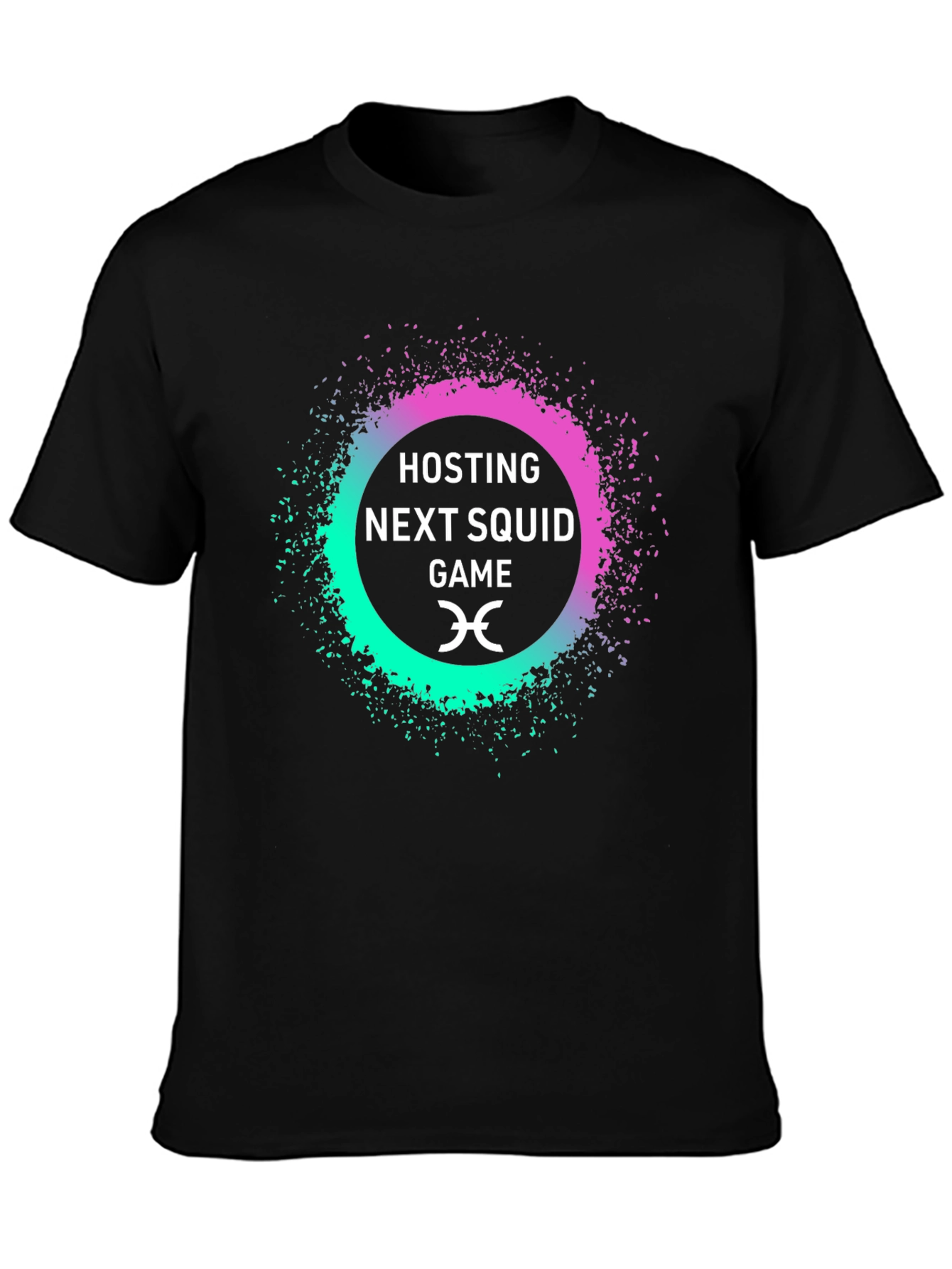 Black Hosting Next Squid Game T-Shirt view 3