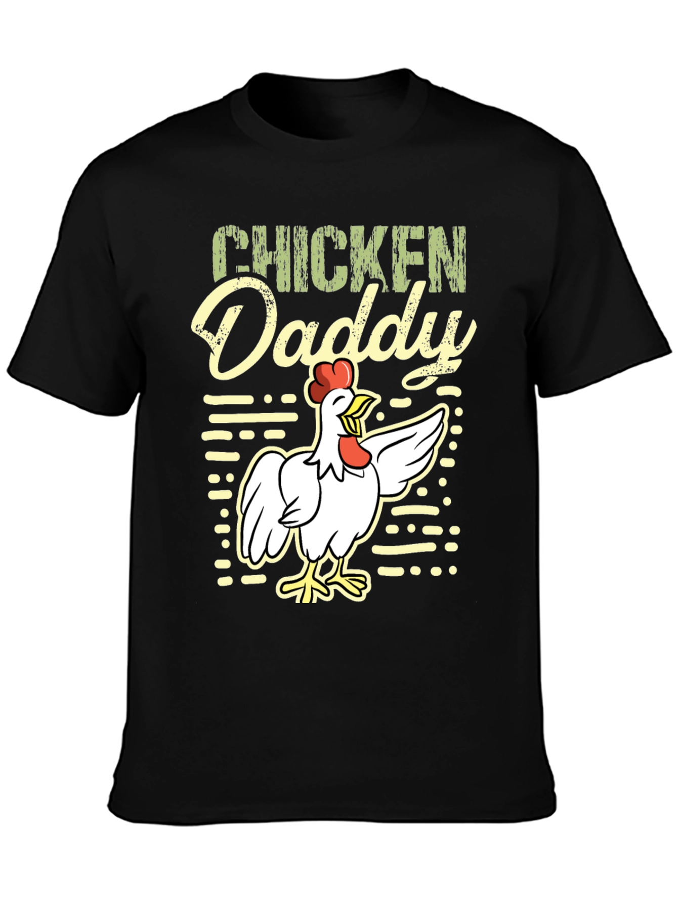 Black Chicken Daddy Graphic Tee view 3