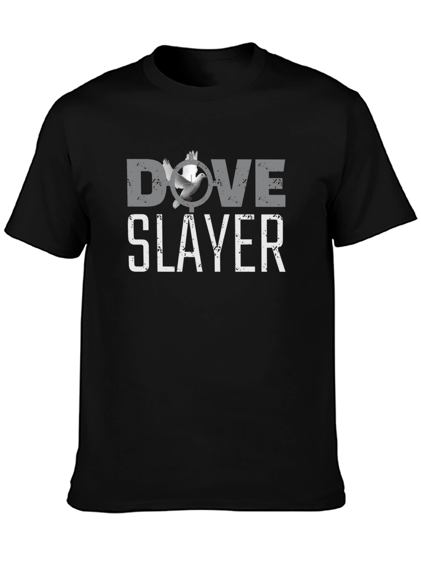 Black Dove Slayer Graphic Tee - Black T-Shirt view 3