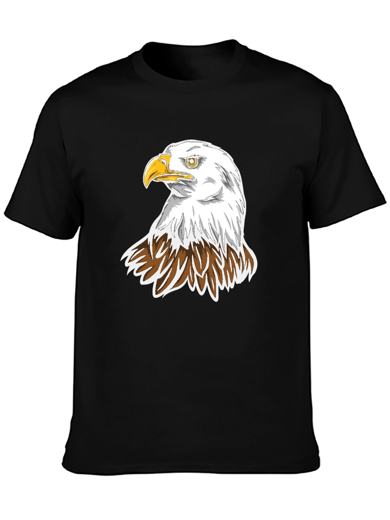 Black Black Eagle Graphic Tee view 3