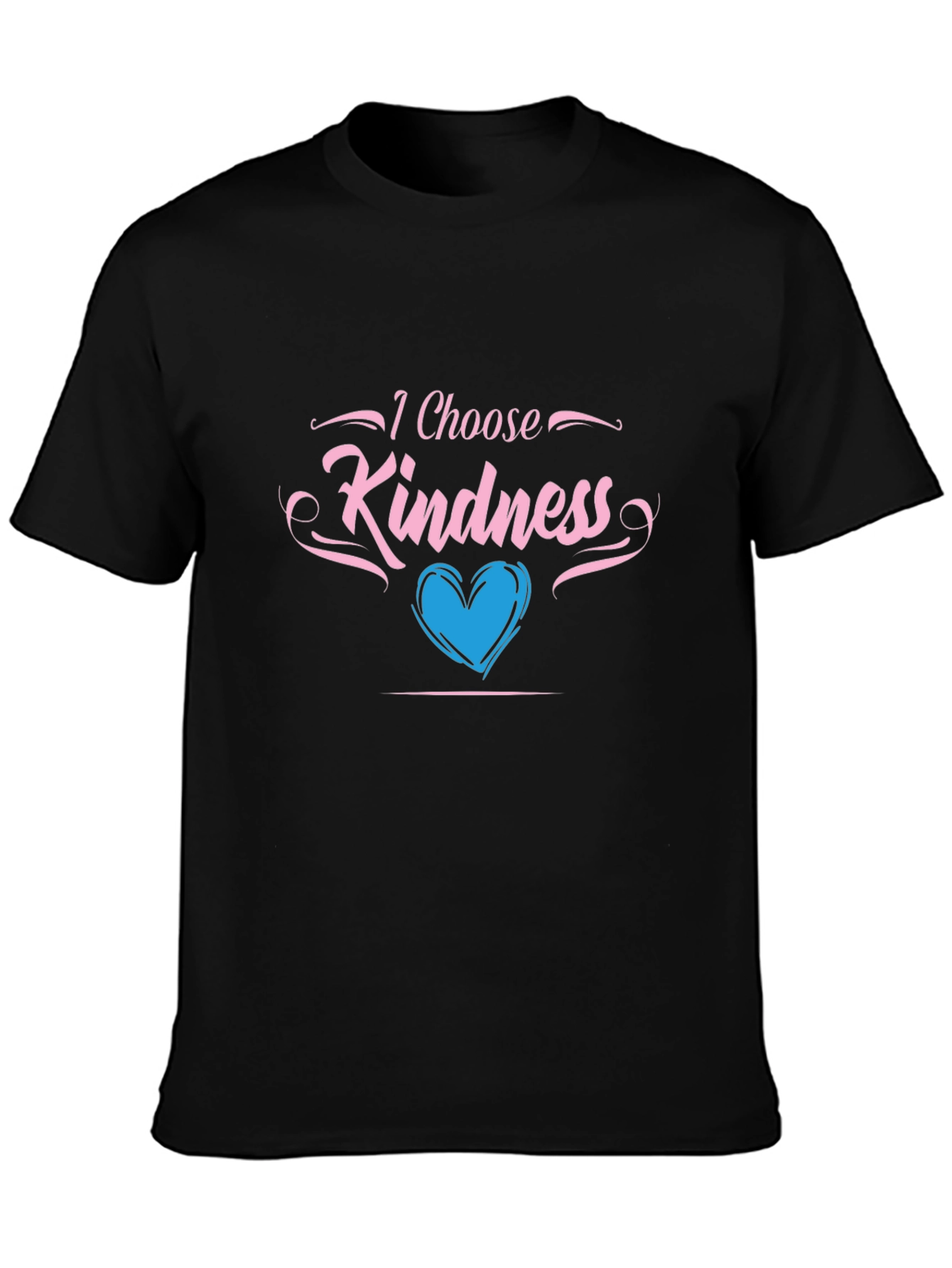 Black I Choose Kindness T-Shirt view 3