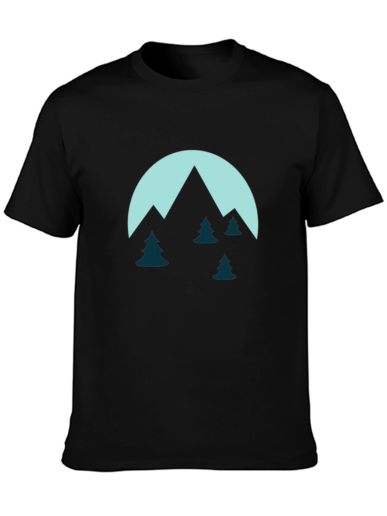 Black Mountain Graphic T-Shirt - Adventure Ready! view 3