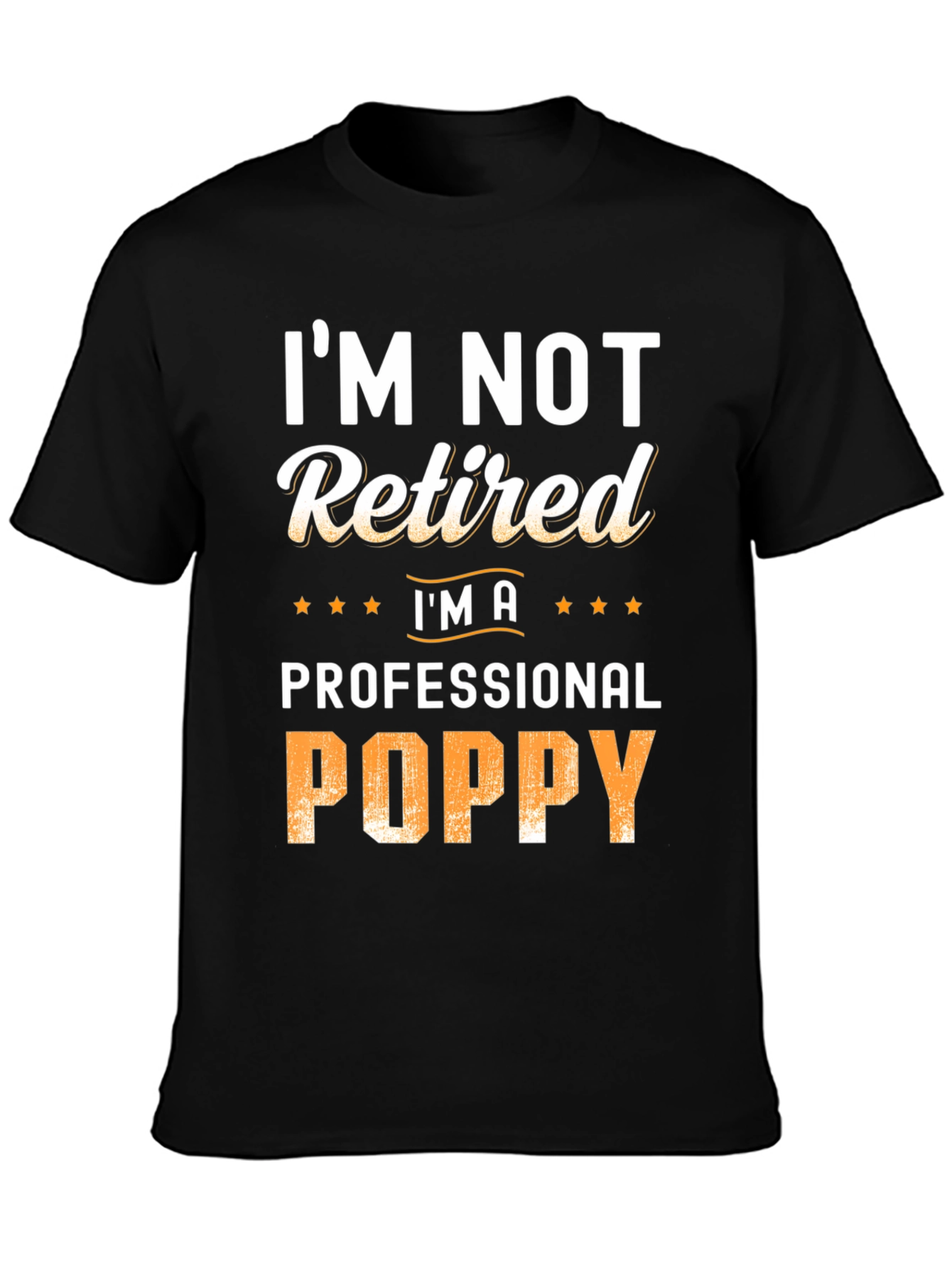 Professional Poppy T-Shirt - Funny Grandpa Tee - 3