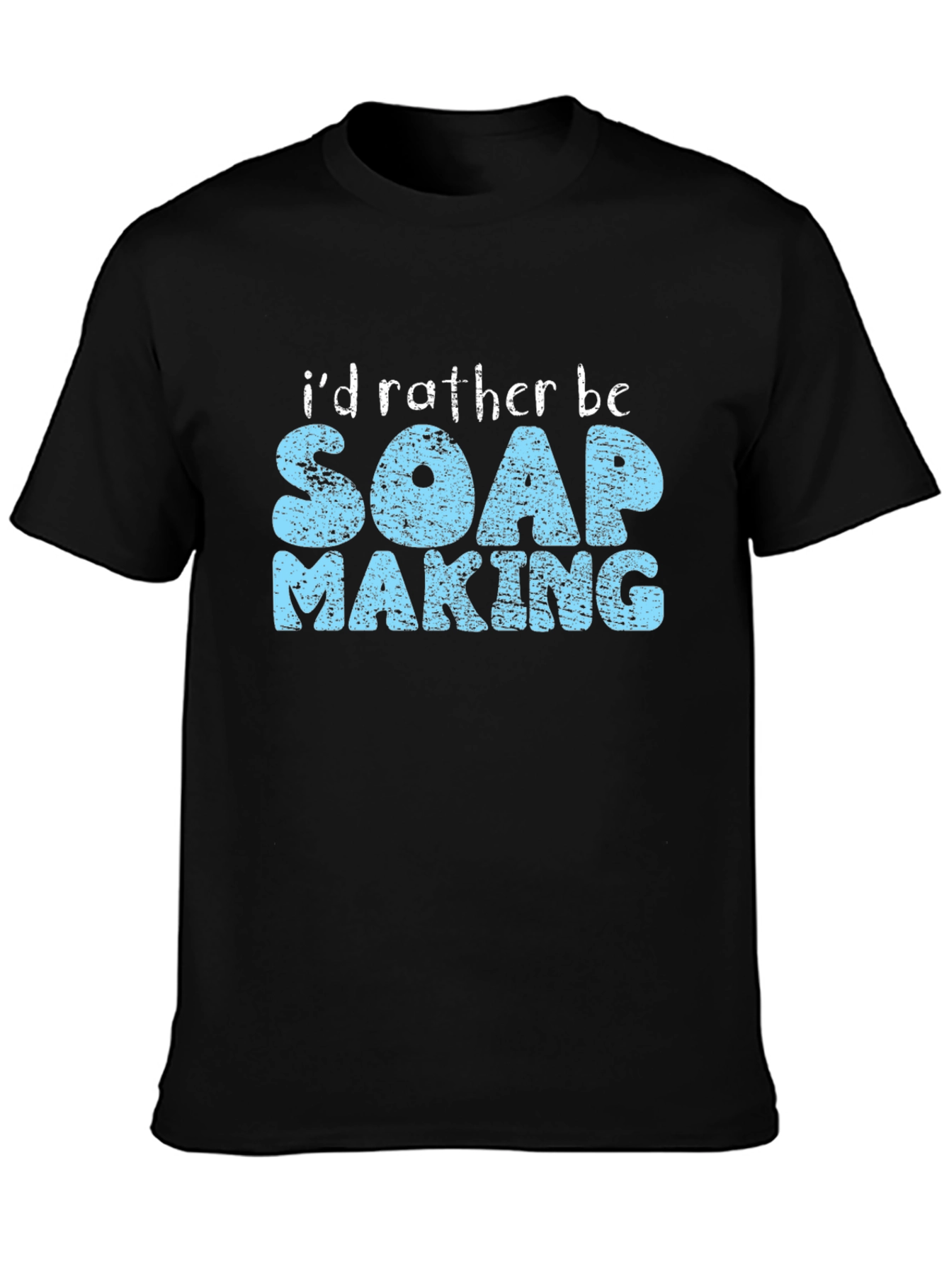 Black Soap Making T-Shirt - Hobby Gift view 3