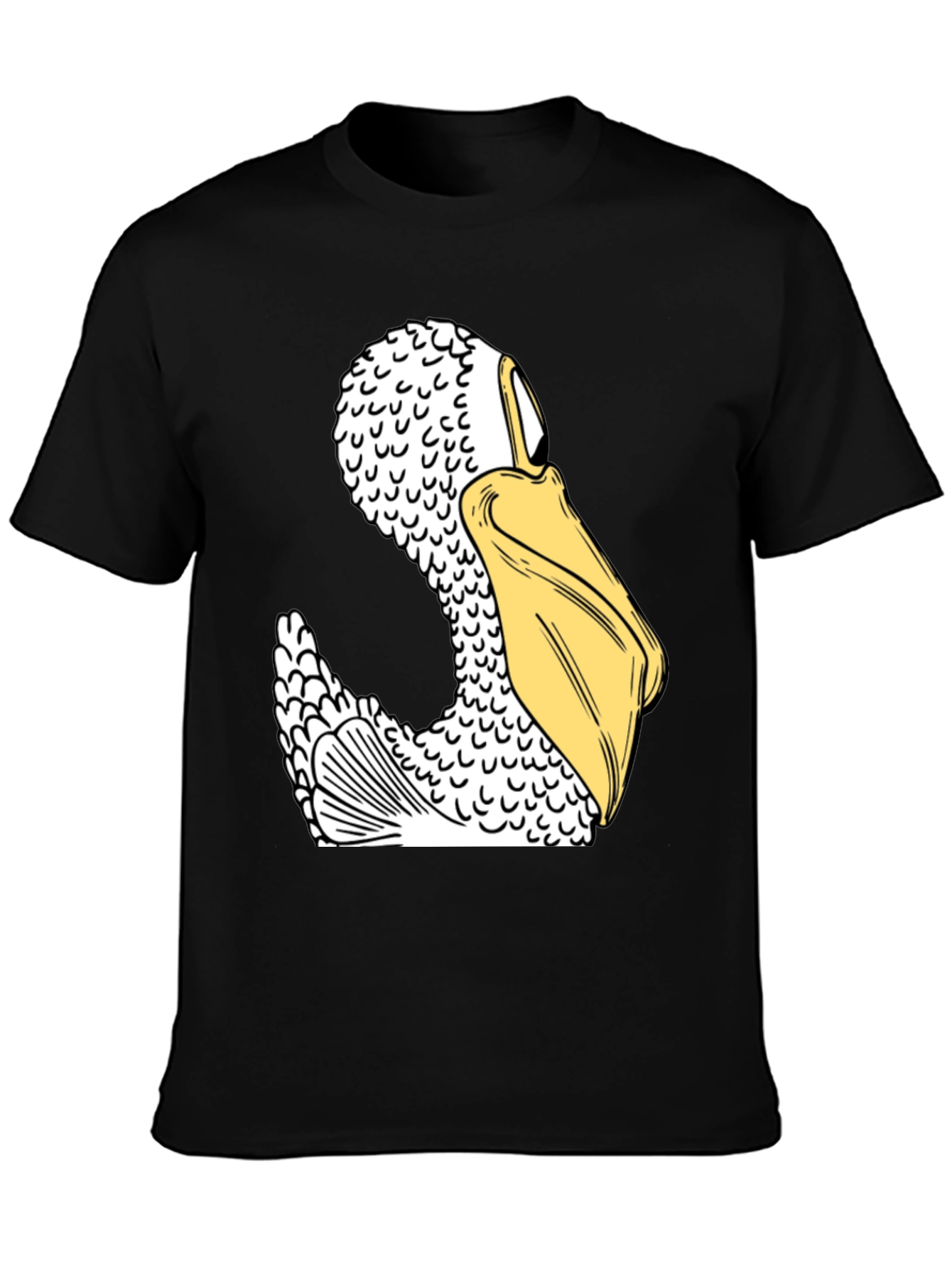 Black Pelican Graphic Tee - Black view 3