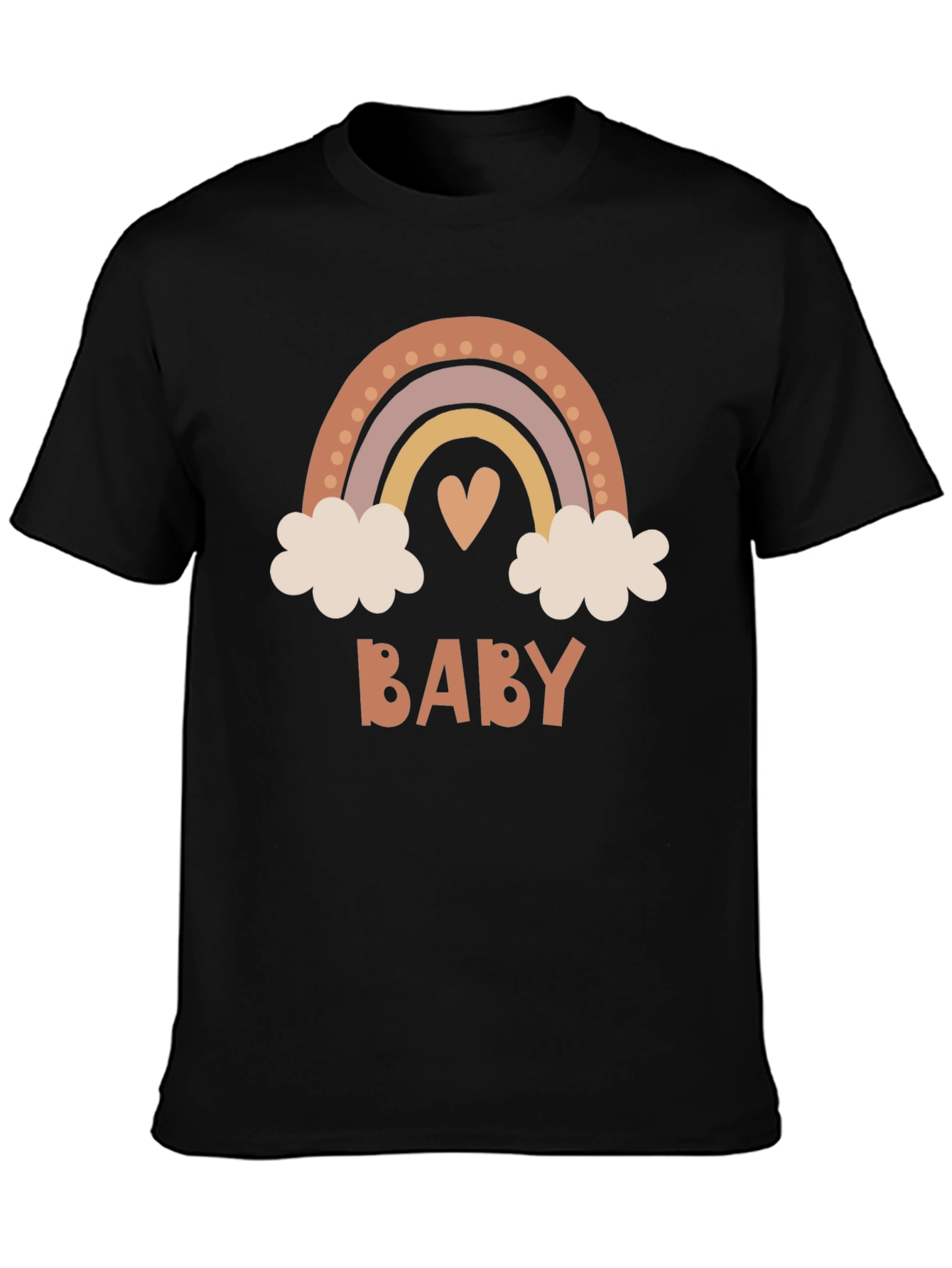 Boho Baby Rainbow Graphic Tee - 3