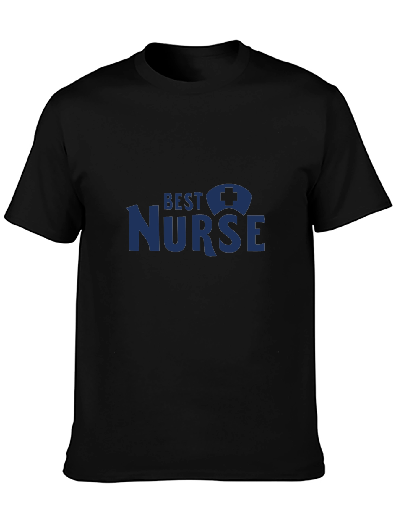Black Best Nurse T-Shirt - Medical Professional Appreciation Tee view 3