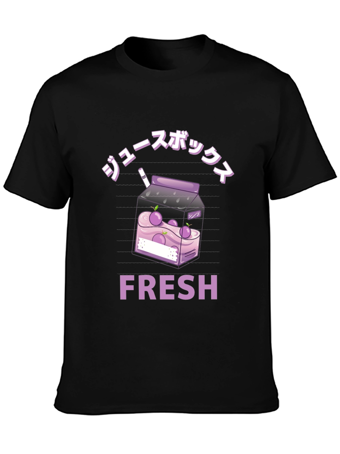 Black Juice Box Fresh T-Shirt - Stylish & Unique! view 3