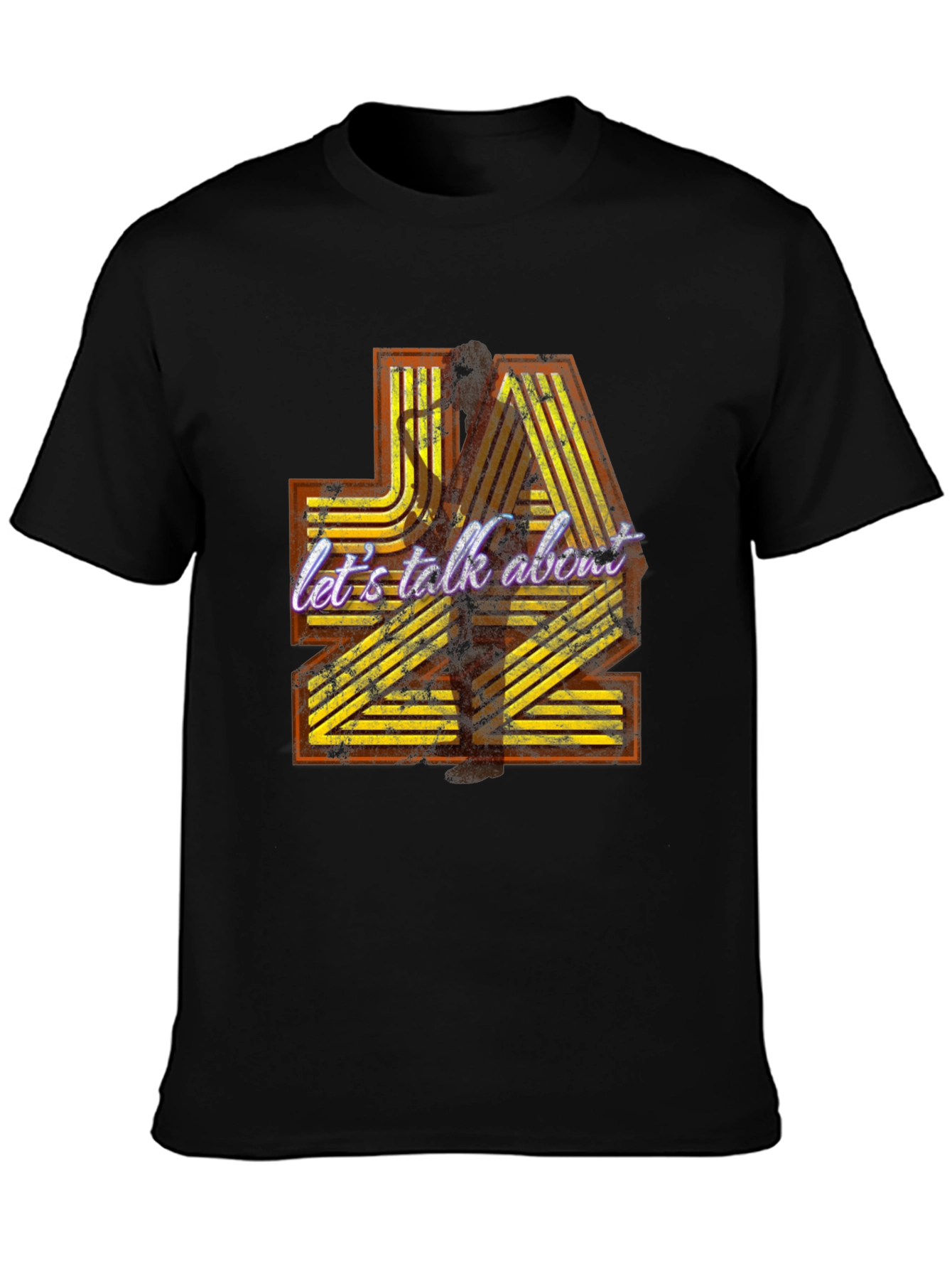Black Jazz Let's Talk About Tee view 3