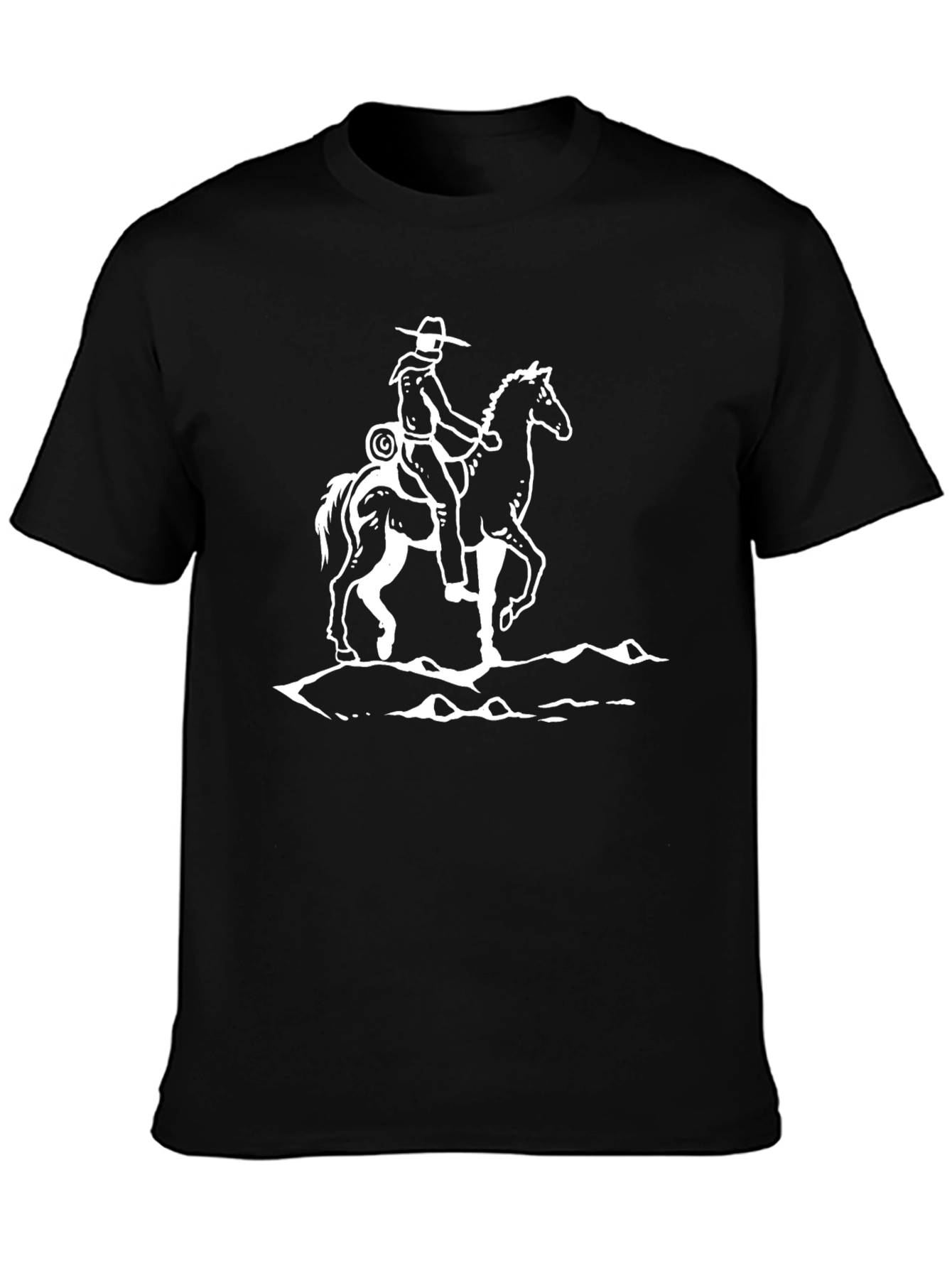 Cowboy Horseback Riding T-Shirt - 3