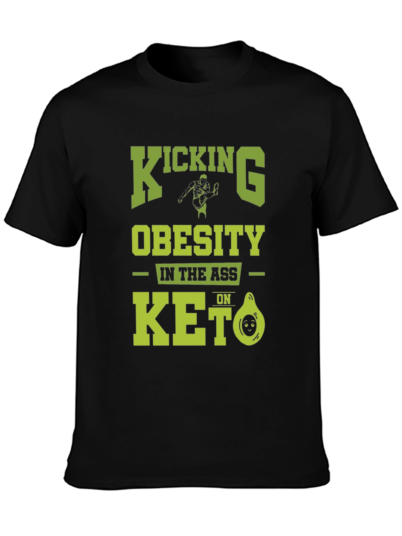 Kicking Obesity Keto T-Shirt - 3