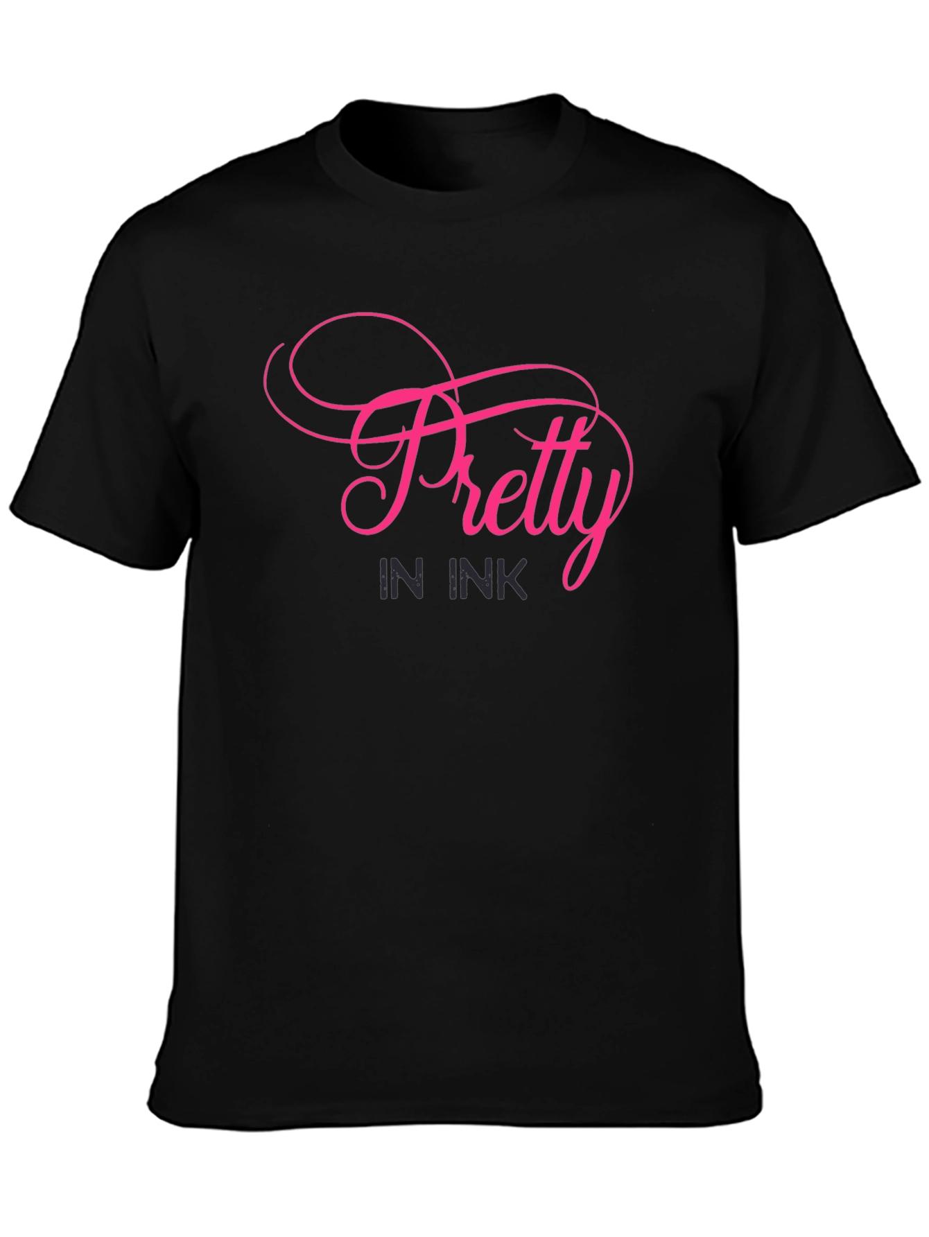 Pretty in Ink Graphic T-Shirt - Stylish Tattoo Lover Tee - 3