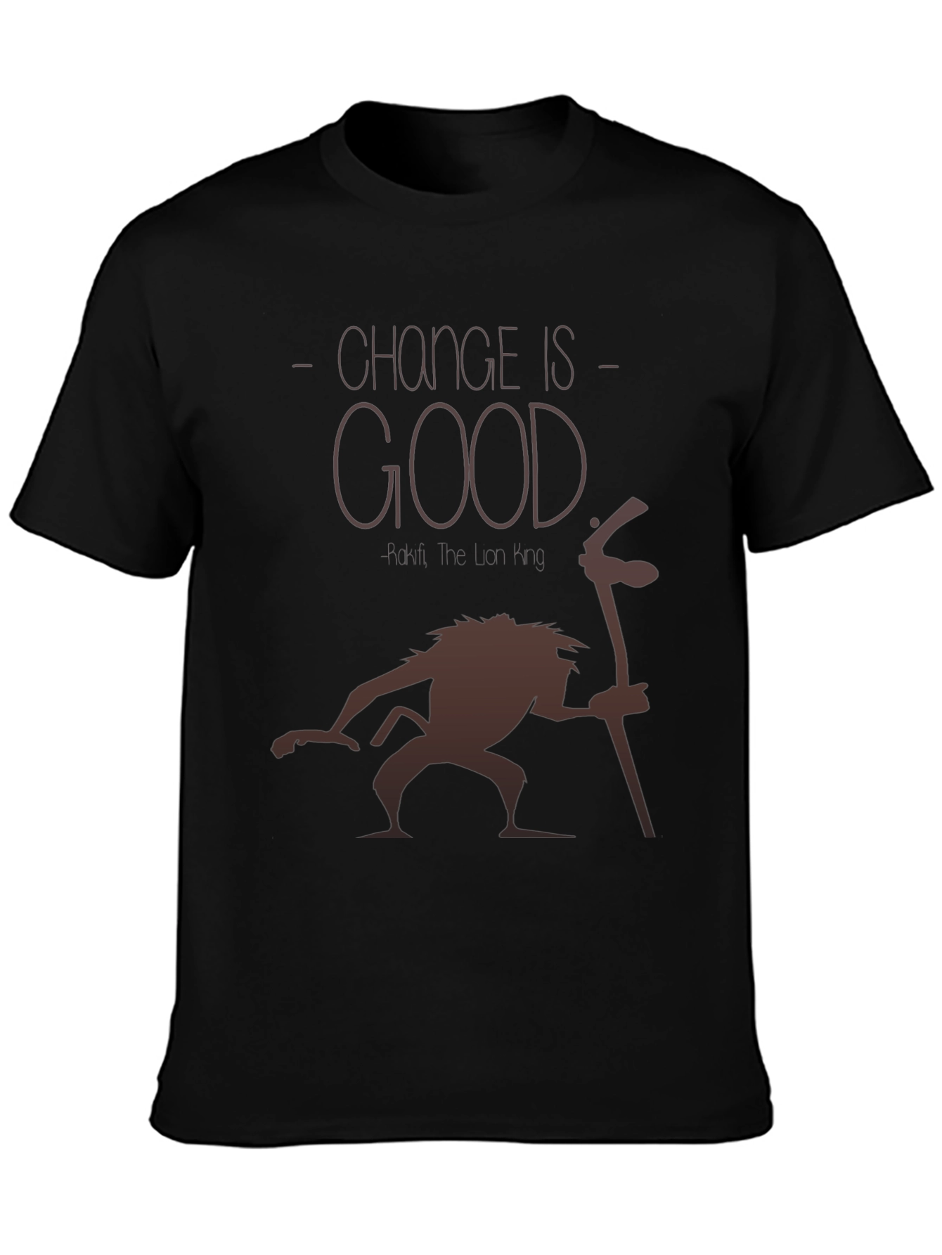 Black Change is Good T-Shirt view 3
