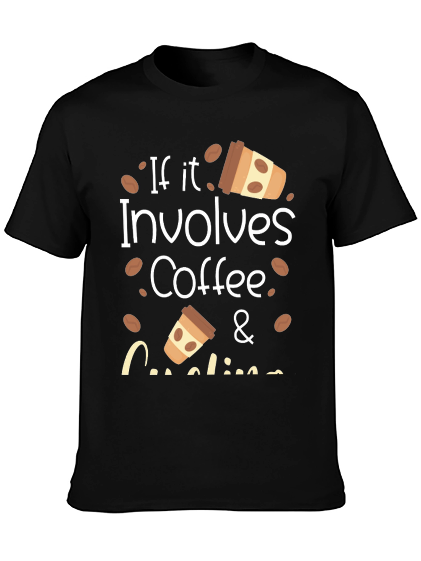 Black Coffee Lover's T-Shirt view 3
