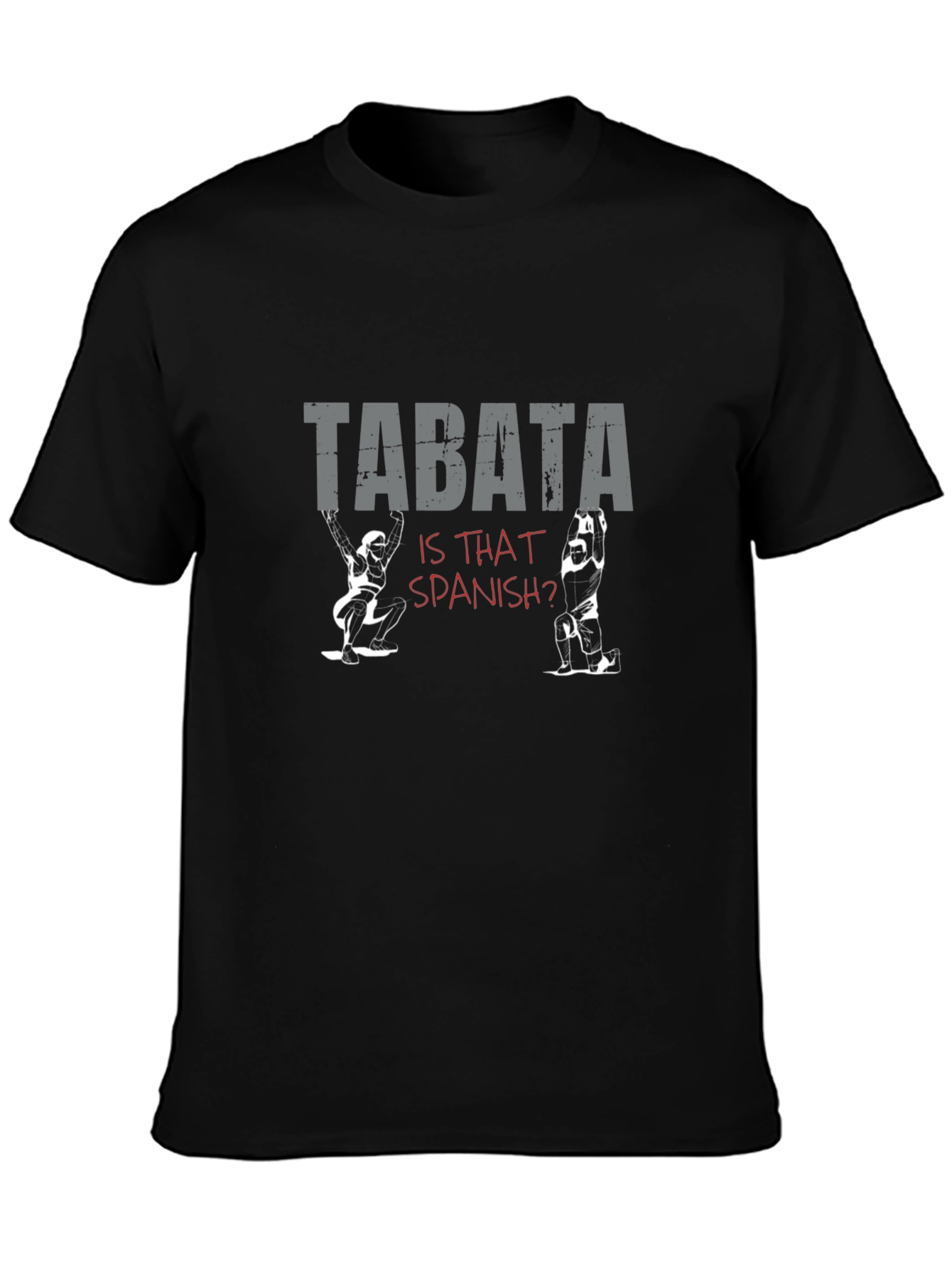 Black Tabata - Is That Spanish? T-Shirt view 3