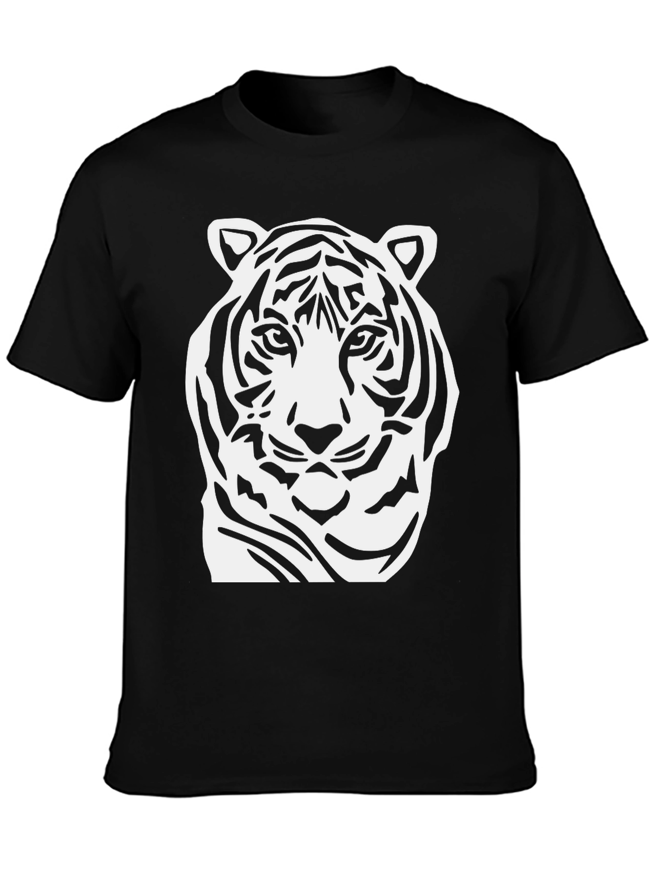 Black Black Tiger Graphic Tee view 3