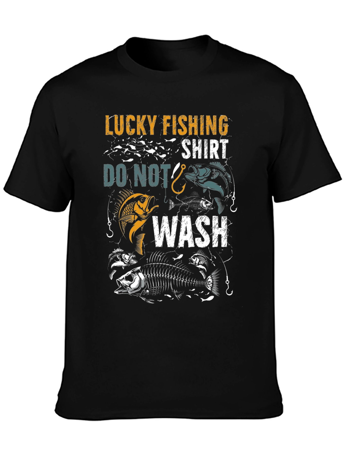 Lucky Fishing Shirt - Funny Fisherman T-Shirt - 3