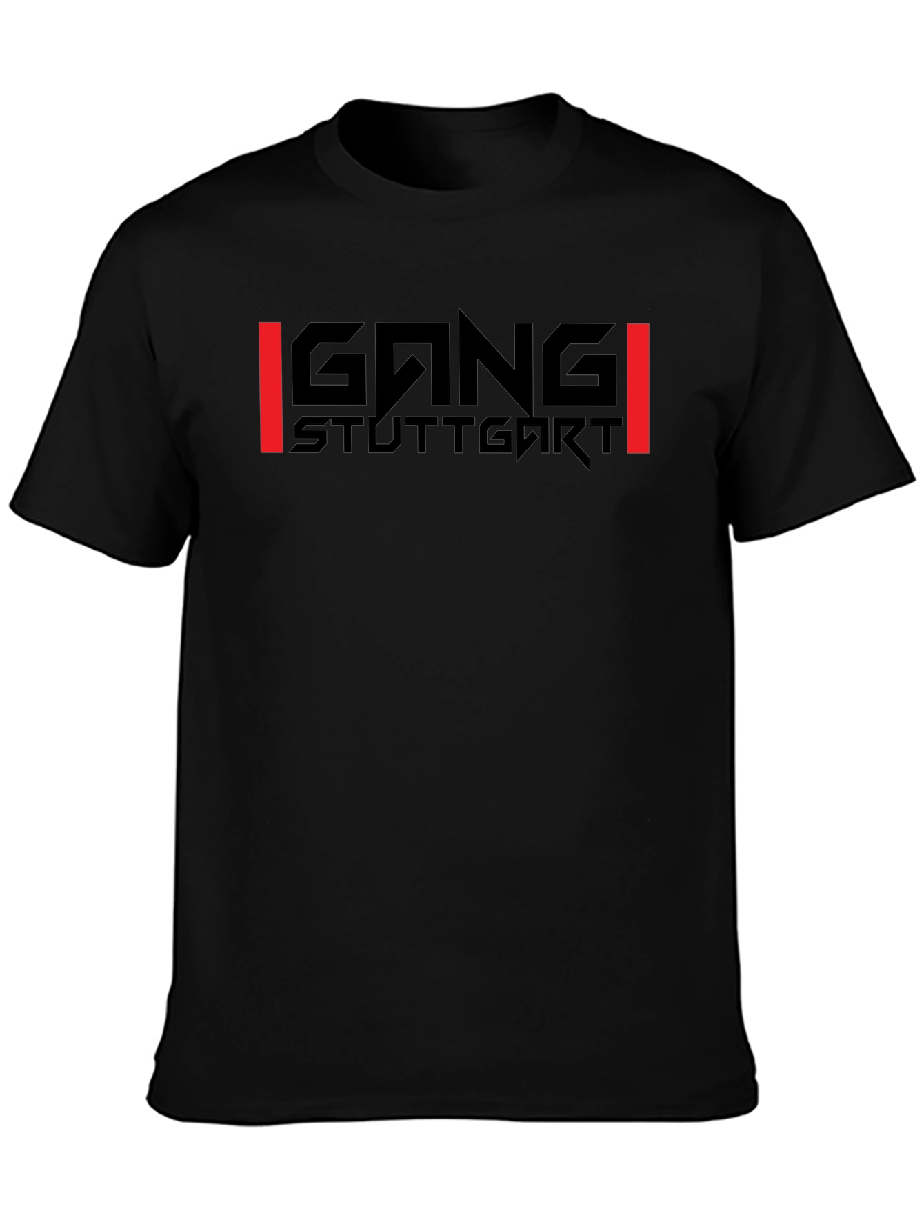 Black Gang Stuttgart Black T-Shirt view 3