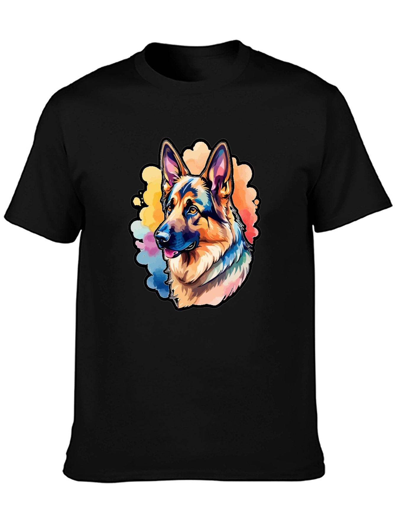 Black Dog Graphic T-Shirt view 3