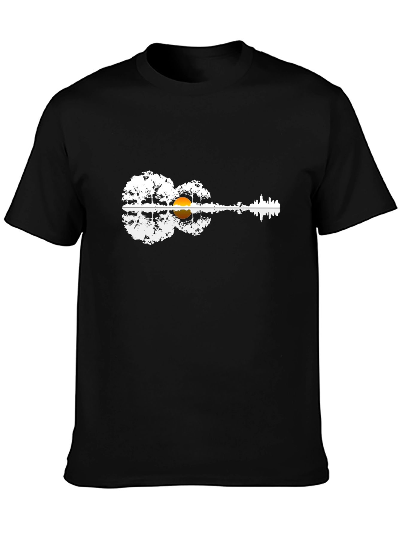 Guitar Landscape Graphic Tee - 3