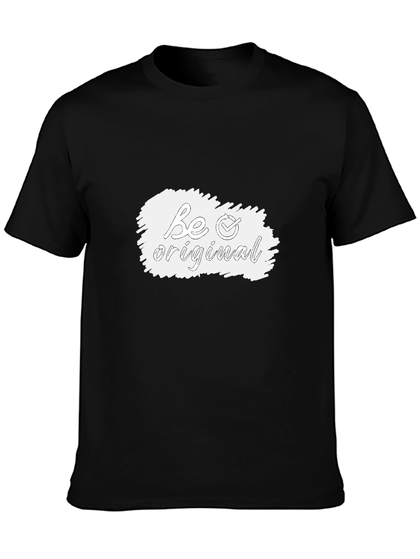Black Be Original Graphic T-Shirt - Black view 3