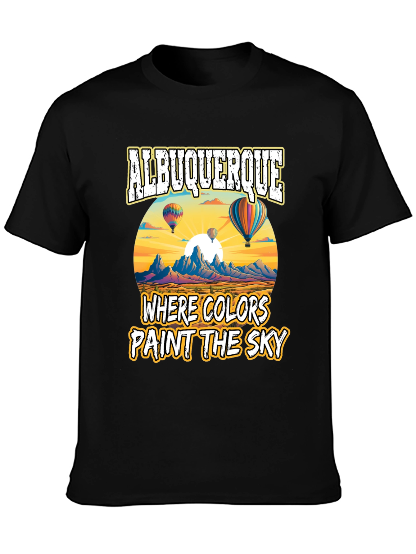 Albuquerque Hot Air Balloon T-Shirt - 3