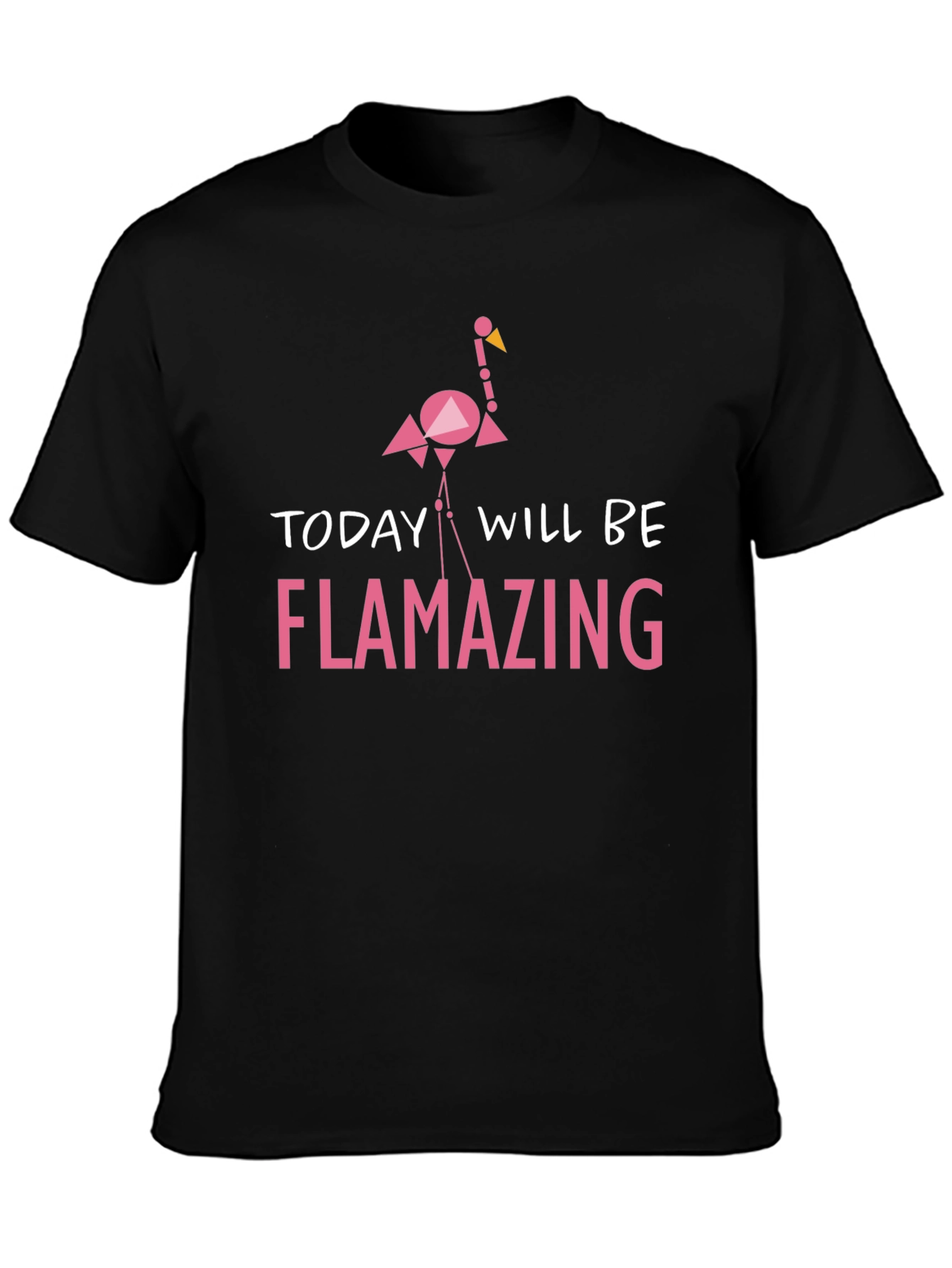 Black Flamazing Graphic T-Shirt view 3