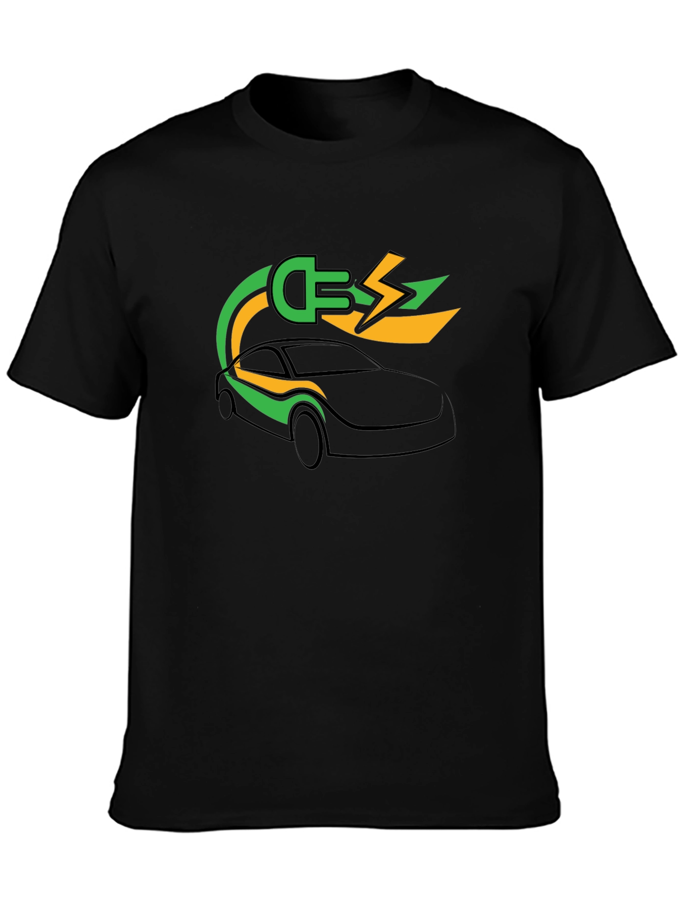 Electric Car T-Shirt - Eco-Friendly Design - 3