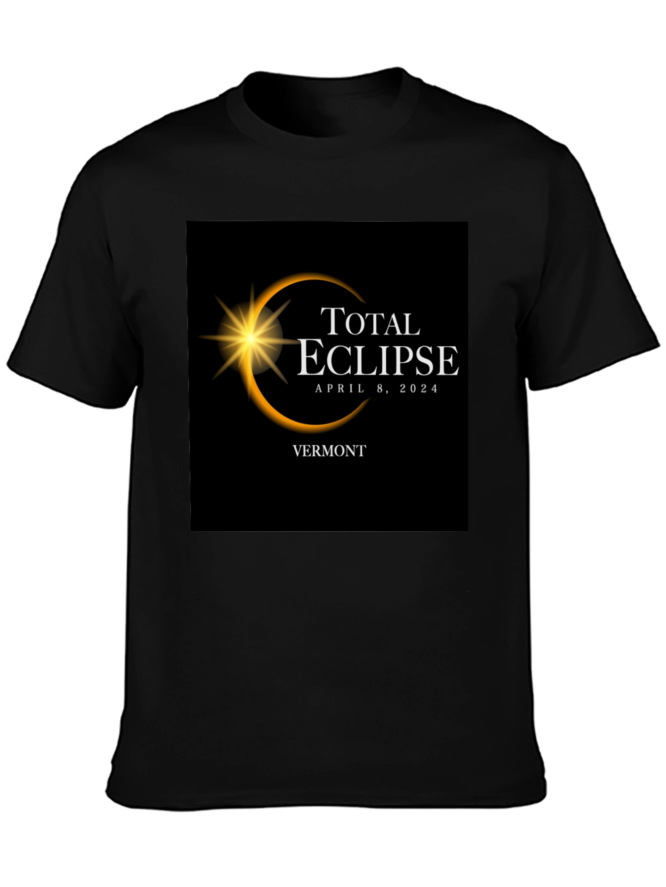 Total Eclipse Vermont 2024 T-Shirt - 3