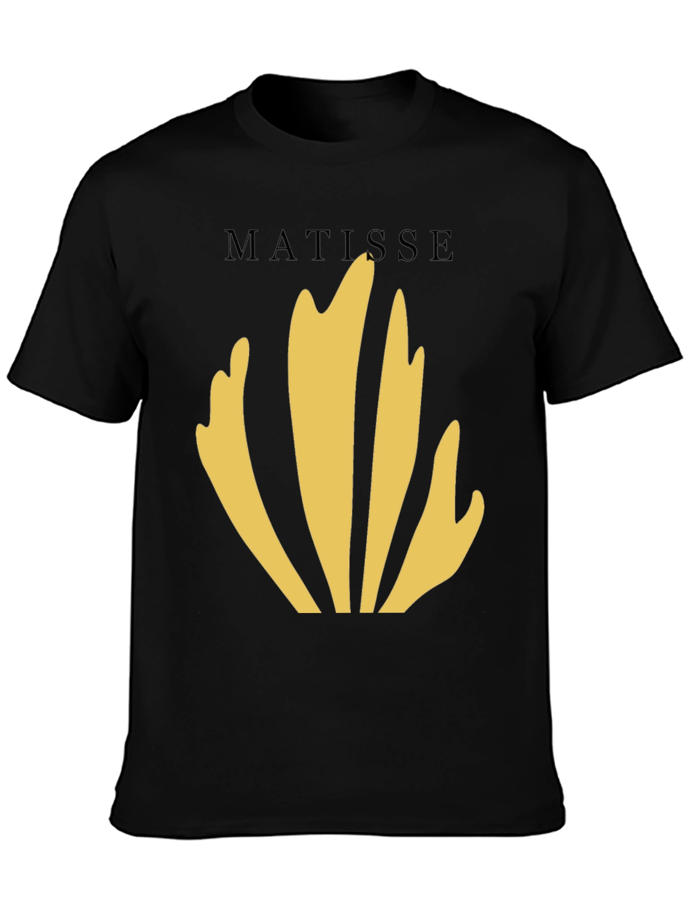 Black Matisse Inspired Graphic Tee view 3