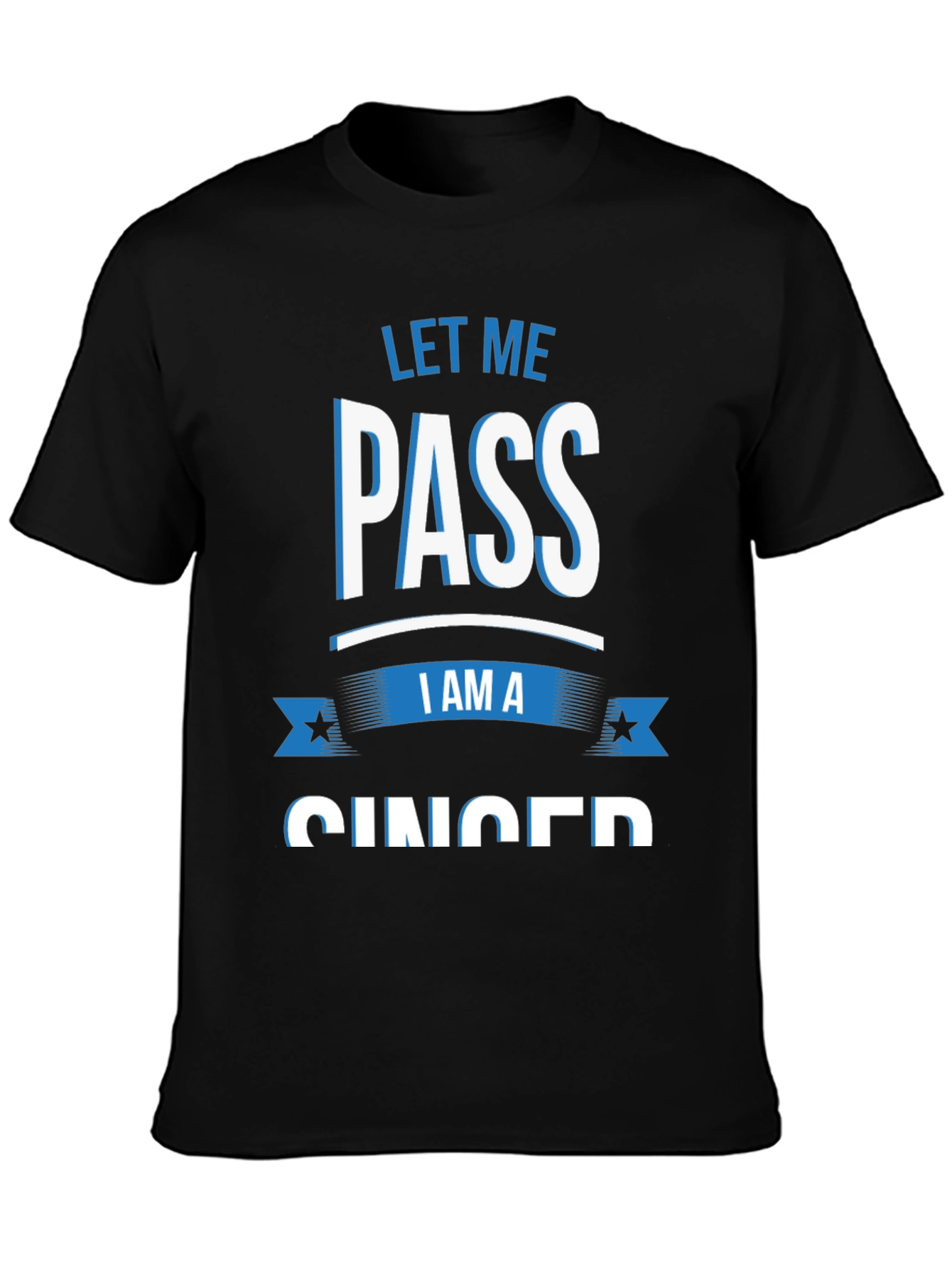 Black Let Me Pass I Am A Ginger T-Shirt view 3